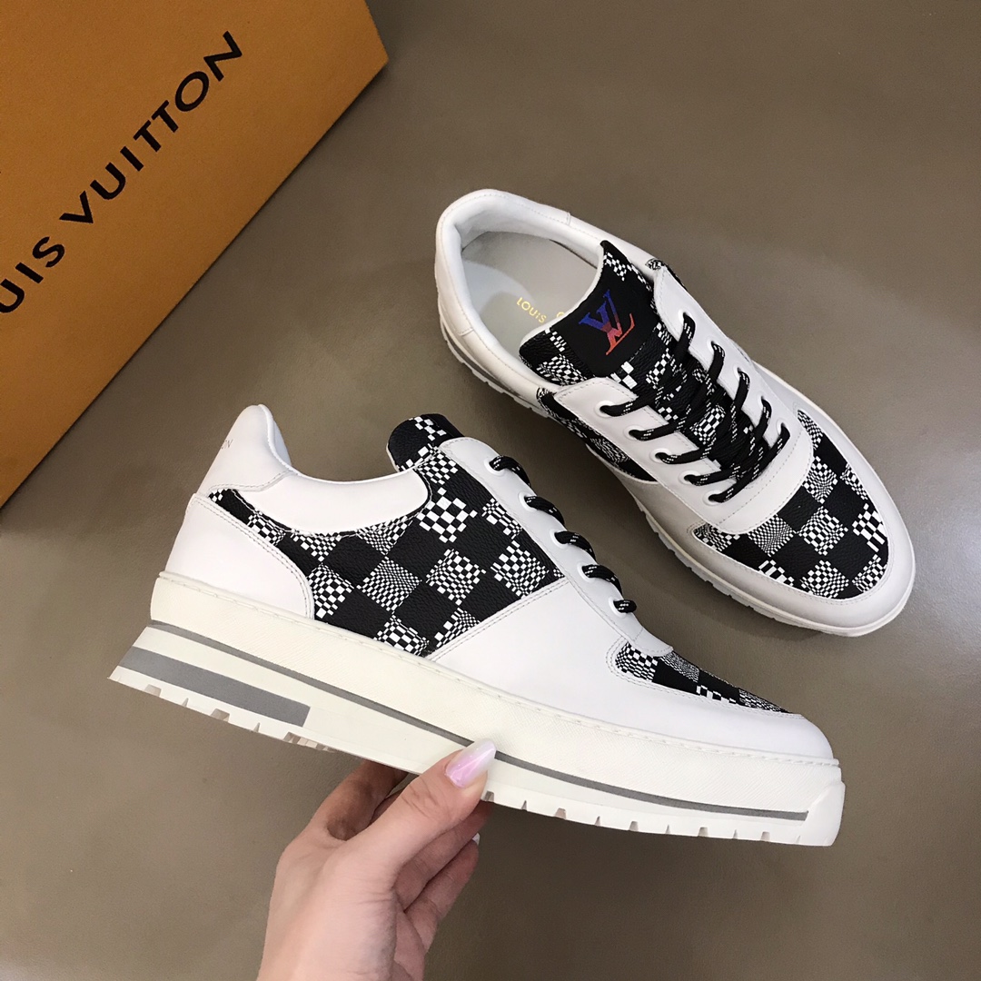 lv Sneaker Harlem in White