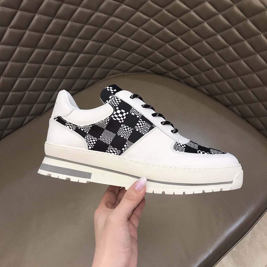 lv Sneaker Harlem in White