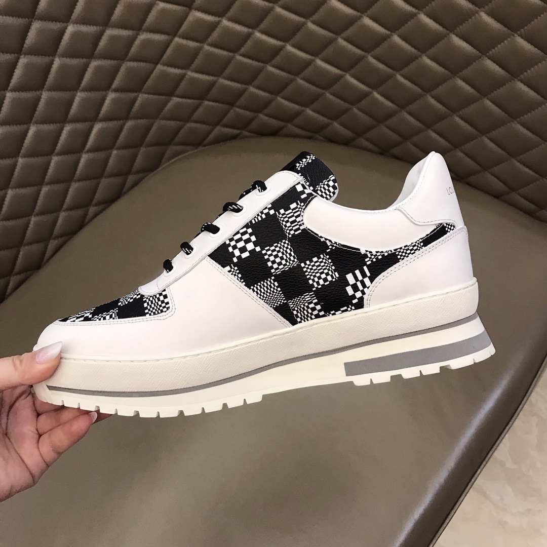 lv Sneaker Harlem in White