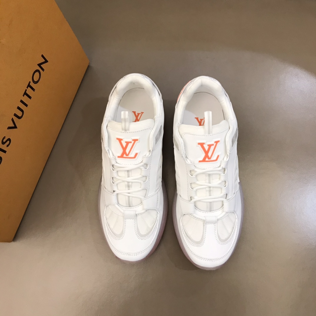 lv Sneaker A View in Orange