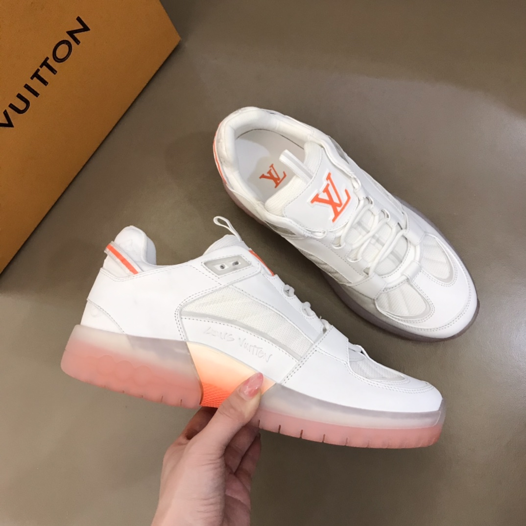 lv Sneaker A View in Orange