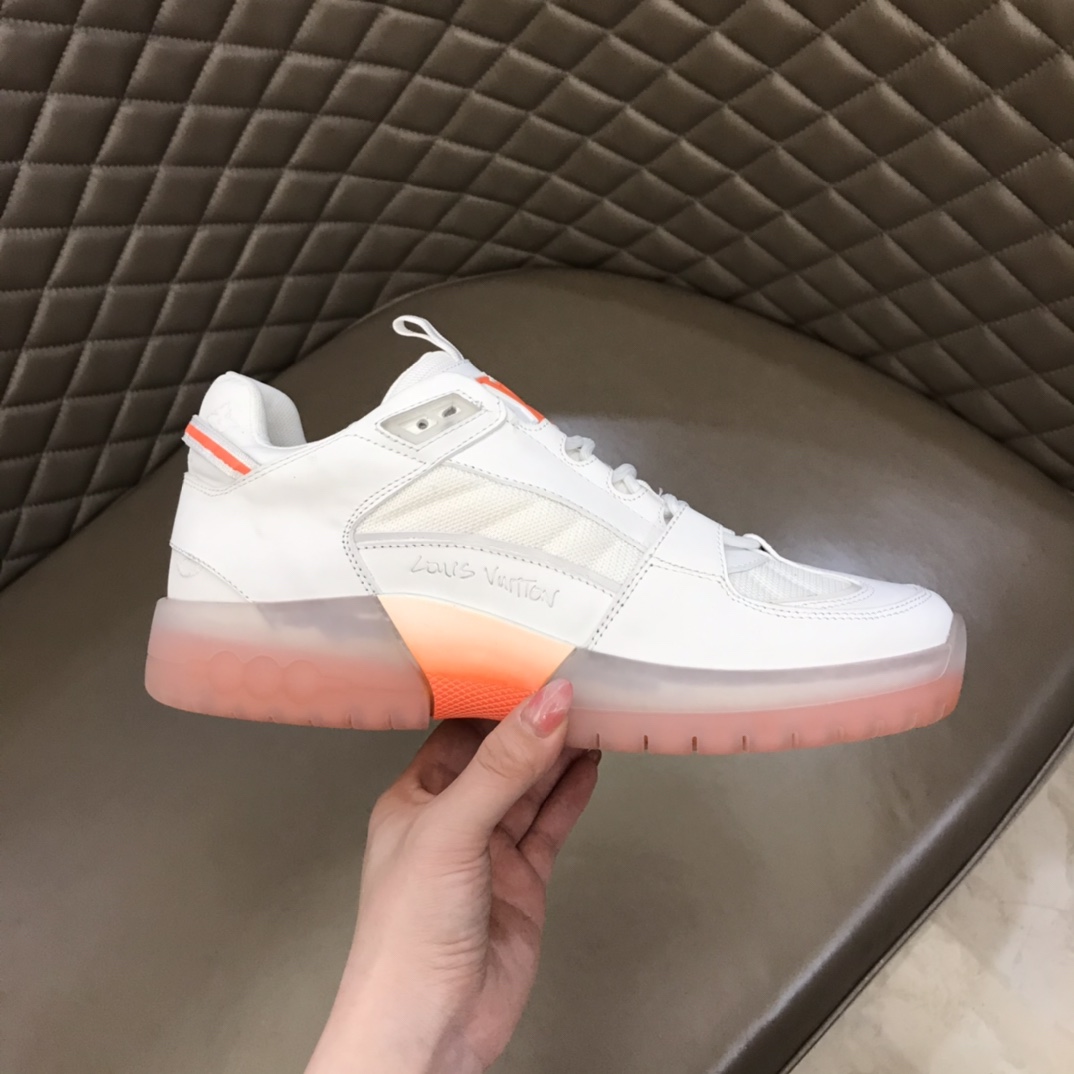 lv Sneaker A View in Orange