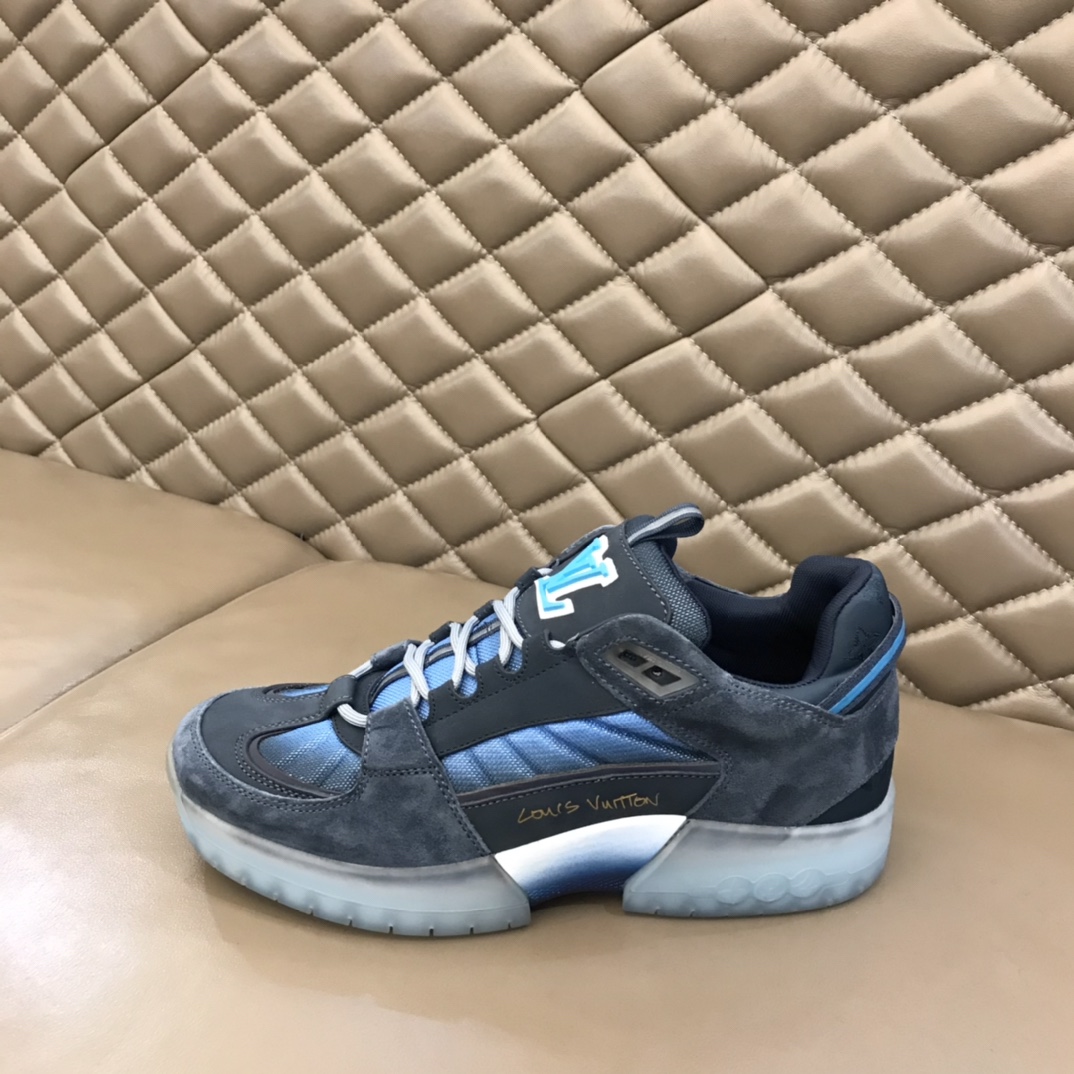 lv Sneaker A View in Blue