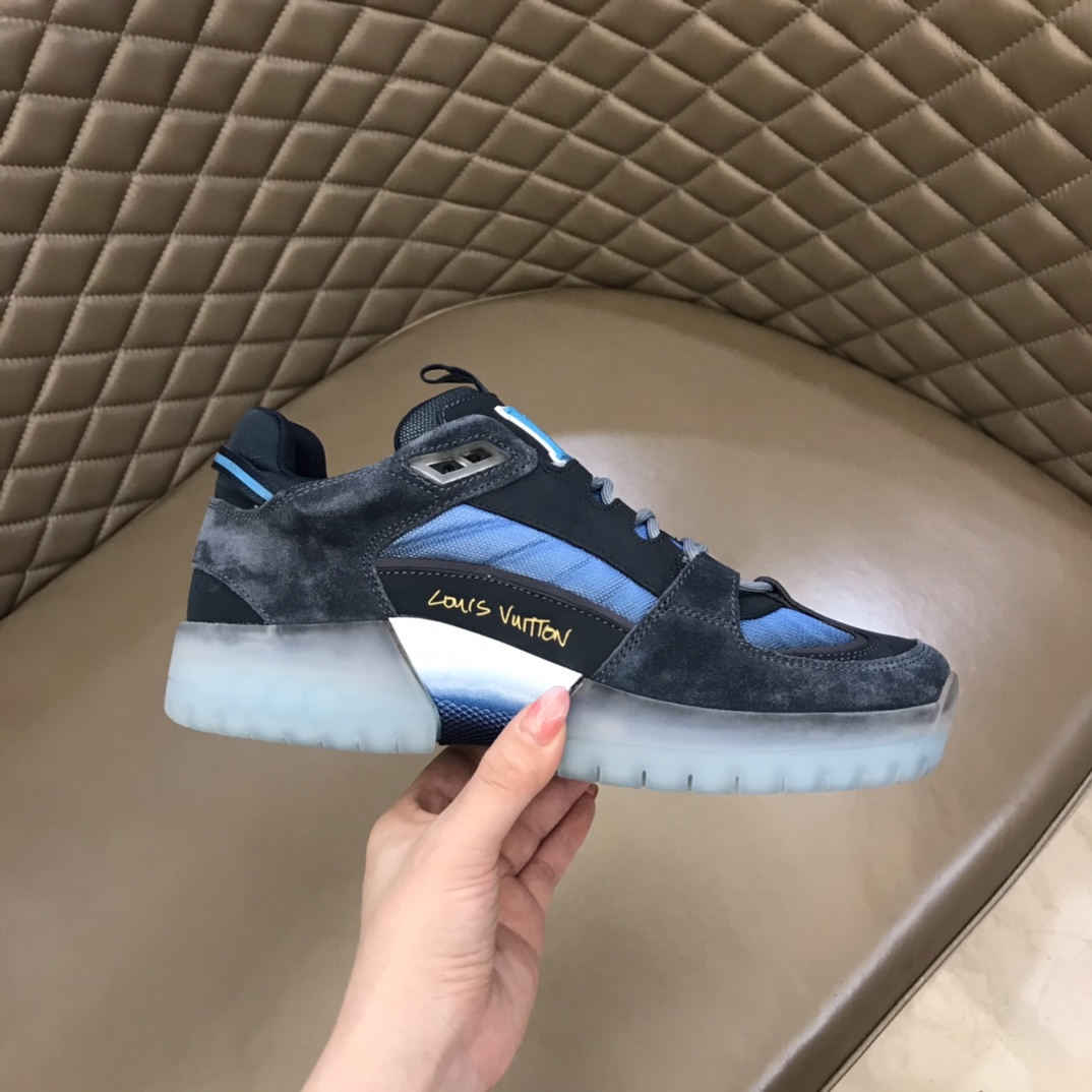 lv Sneaker A View in Blue