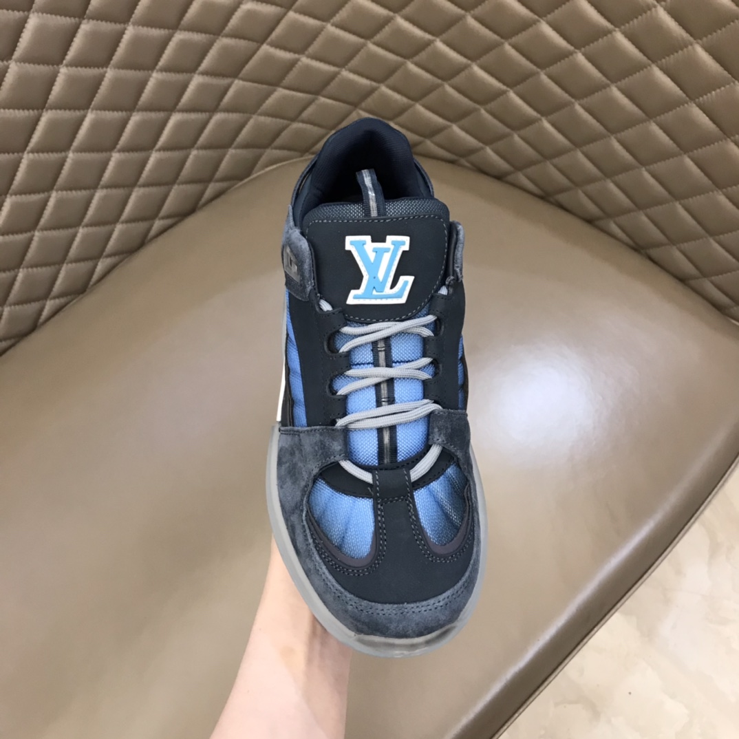 lv Sneaker A View in Blue