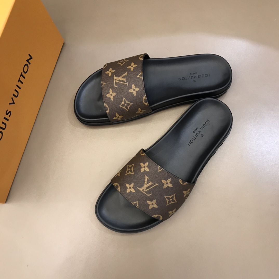 lv Slipper WaterFront in Brown