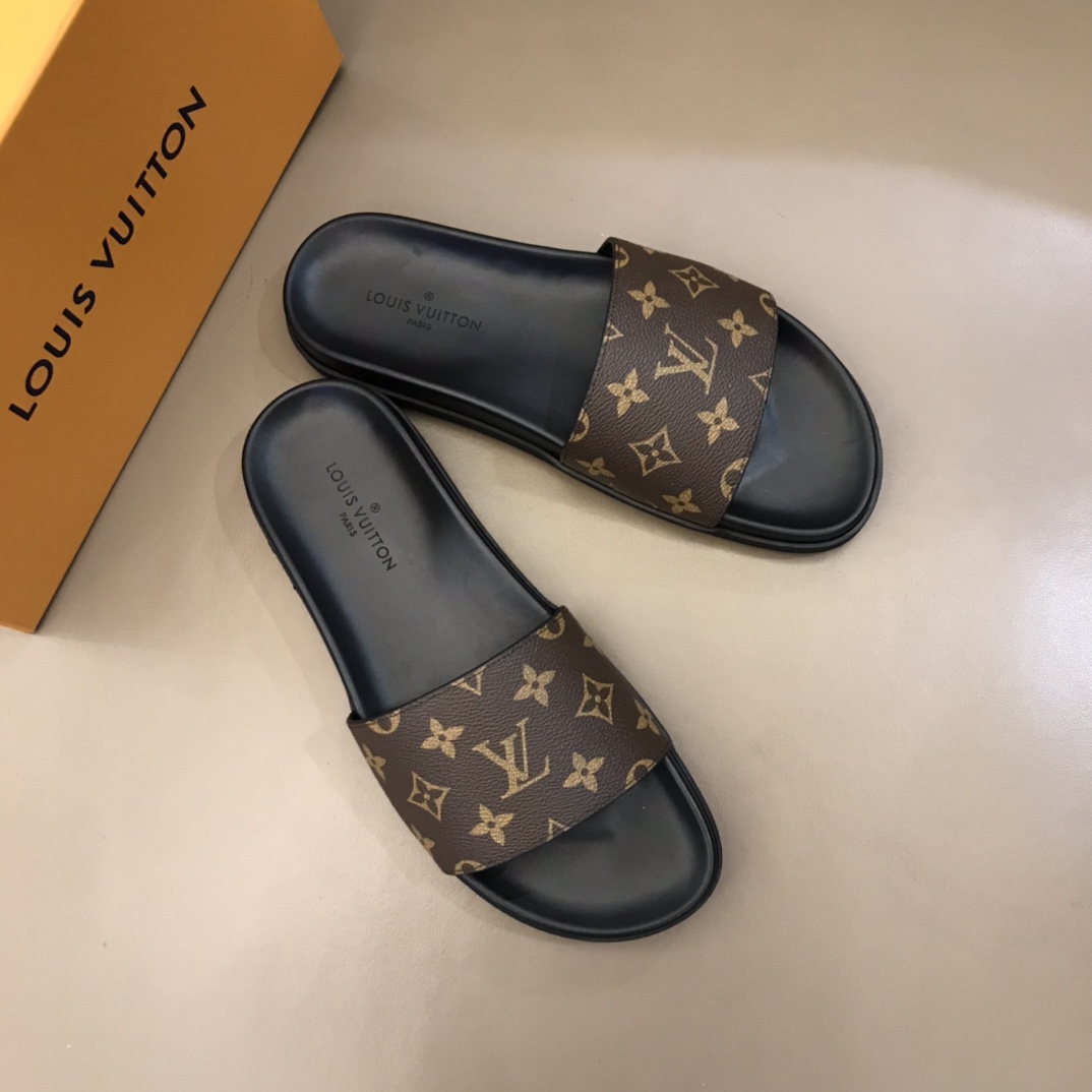 lv Slipper WaterFront in Brown