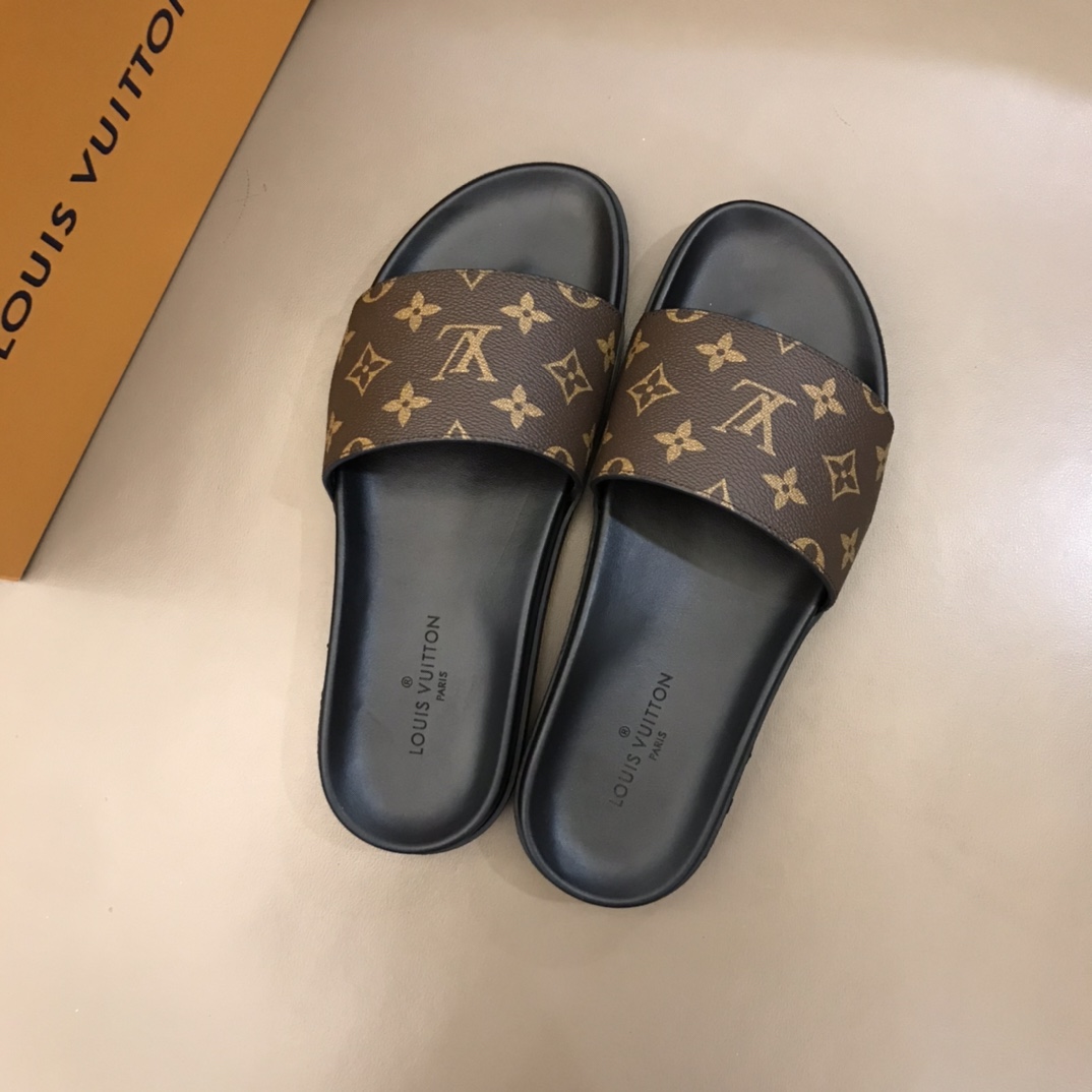 lv Slipper WaterFront in Brown