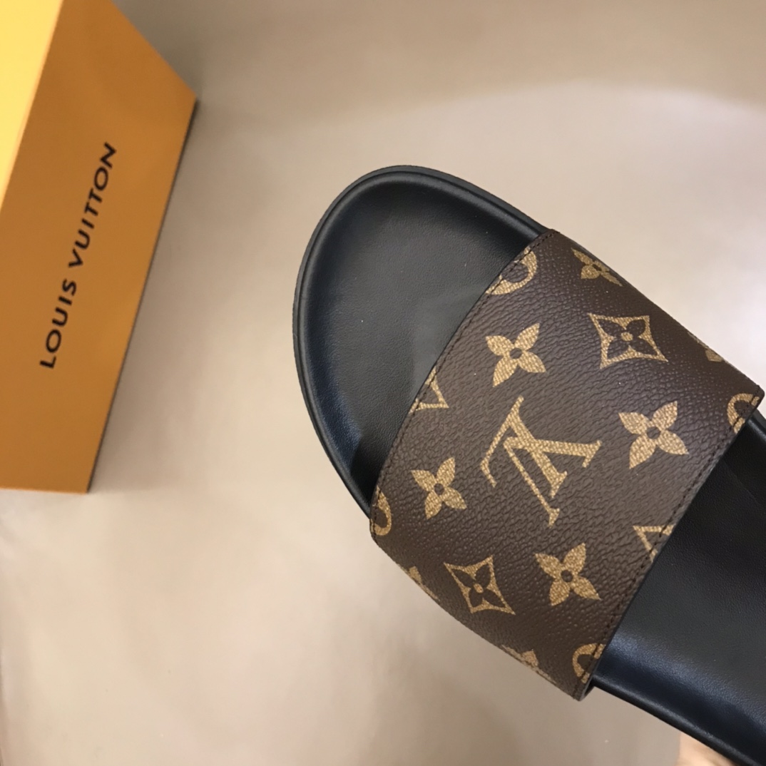 lv Slipper WaterFront in Brown