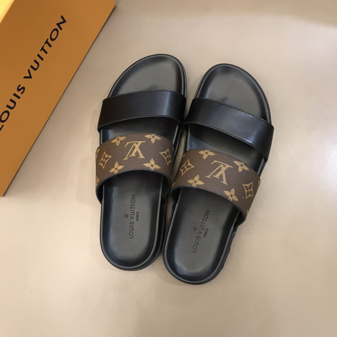 lv Slipper MIRABEAU in Brown