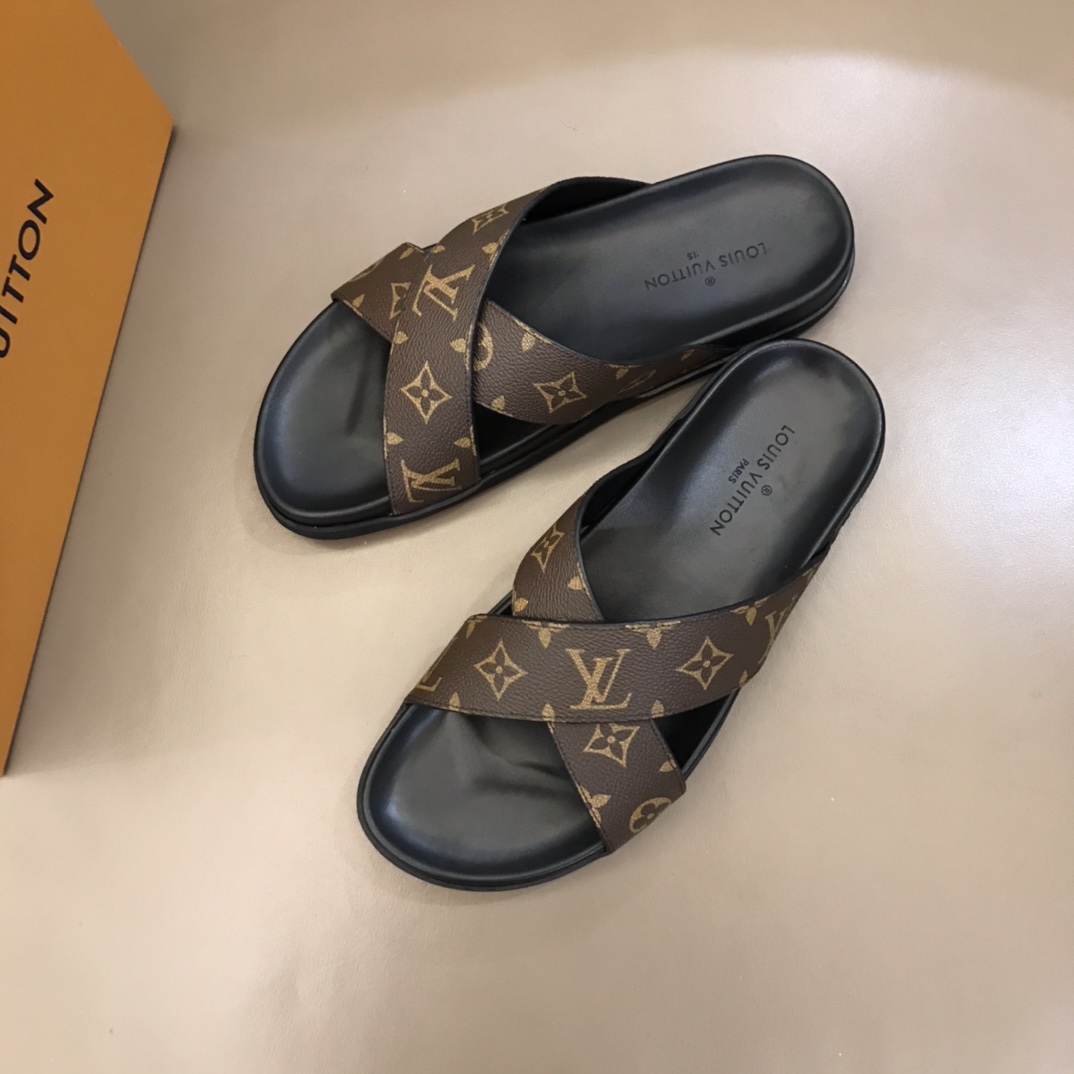 lv Slipper MIRABEAU in Brown