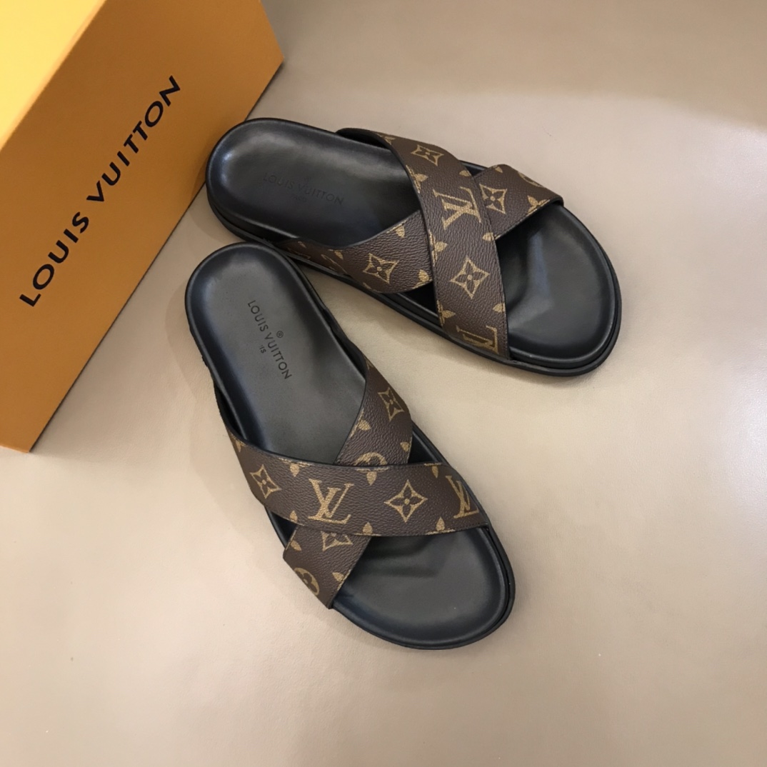 lv Slipper MIRABEAU in Brown