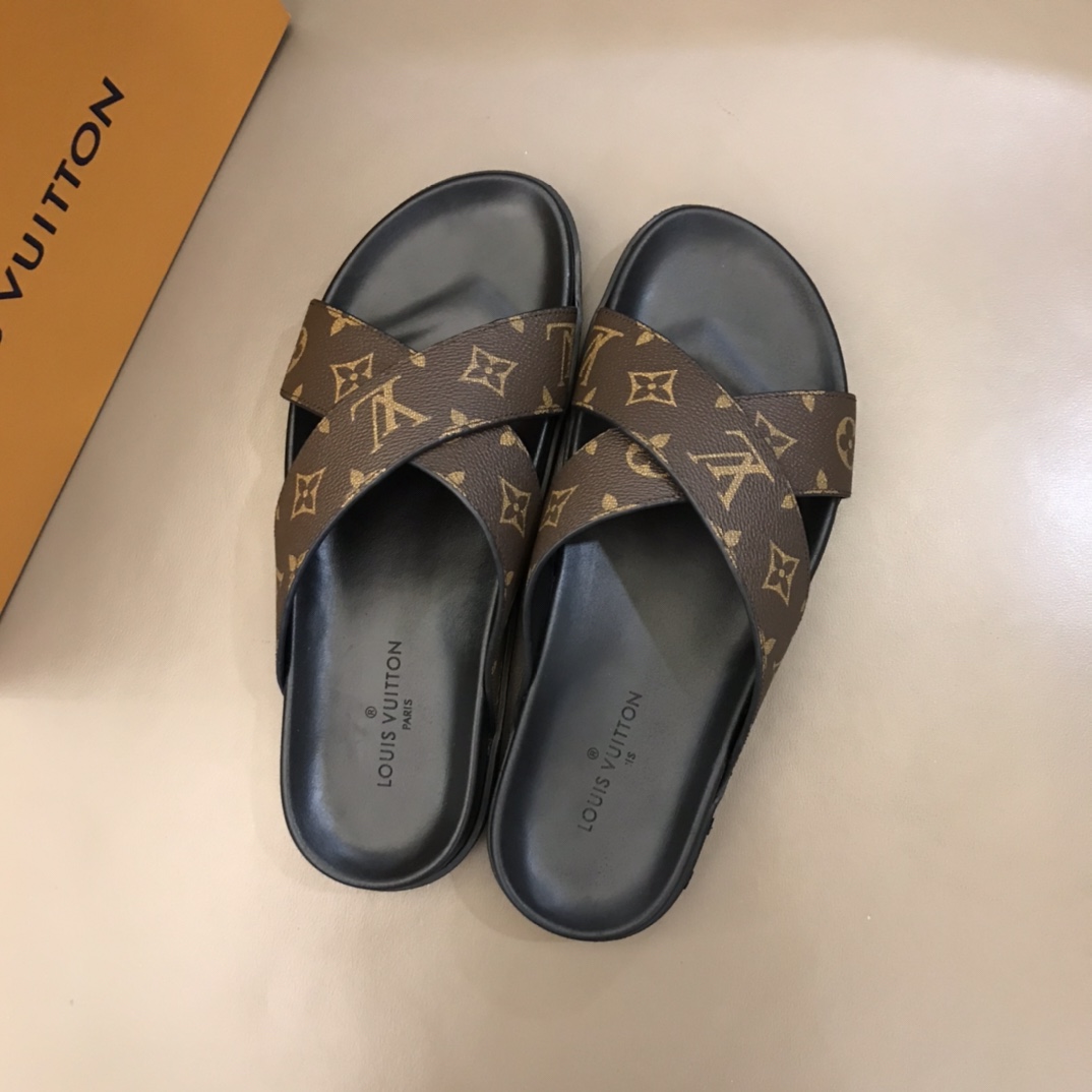 lv Slipper MIRABEAU in Brown