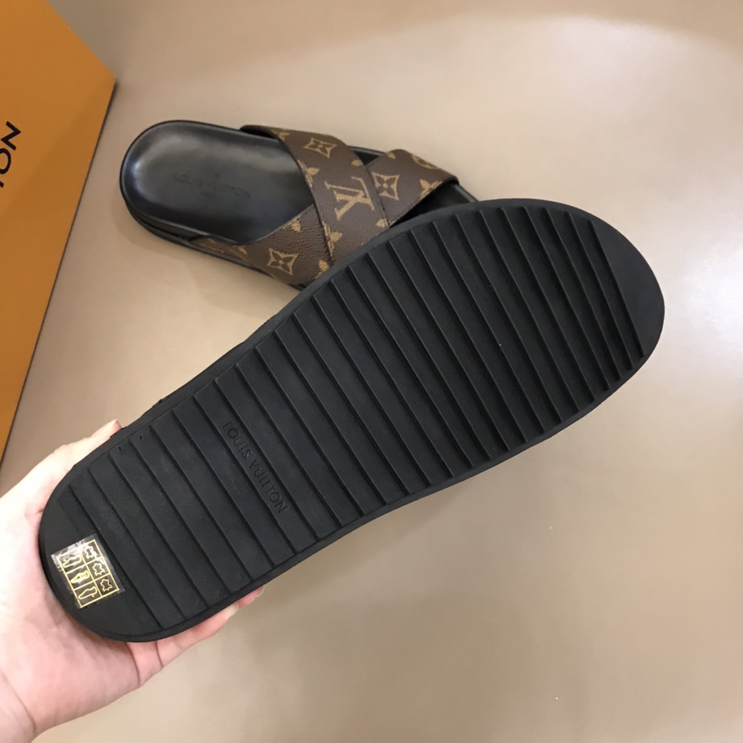 lv Slipper MIRABEAU in Brown