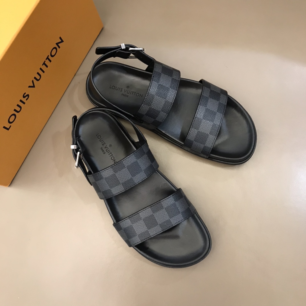 lv Sandal MIRABEAU in Black