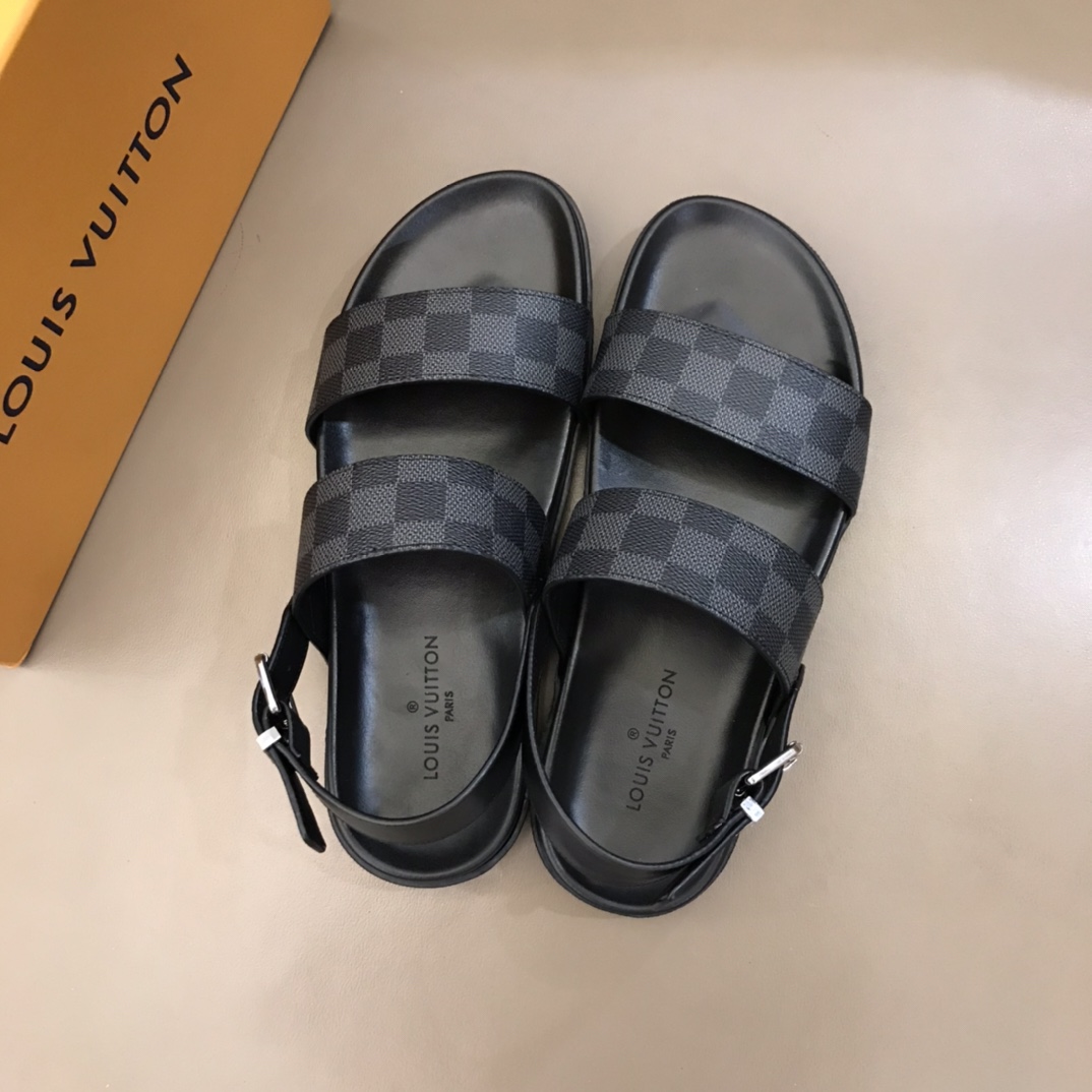 lv Sandal MIRABEAU in Black