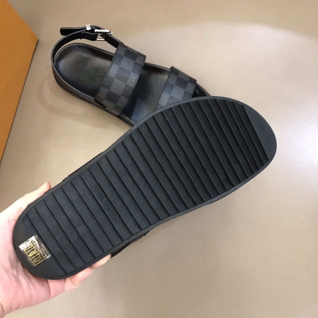 lv Sandal MIRABEAU in Black