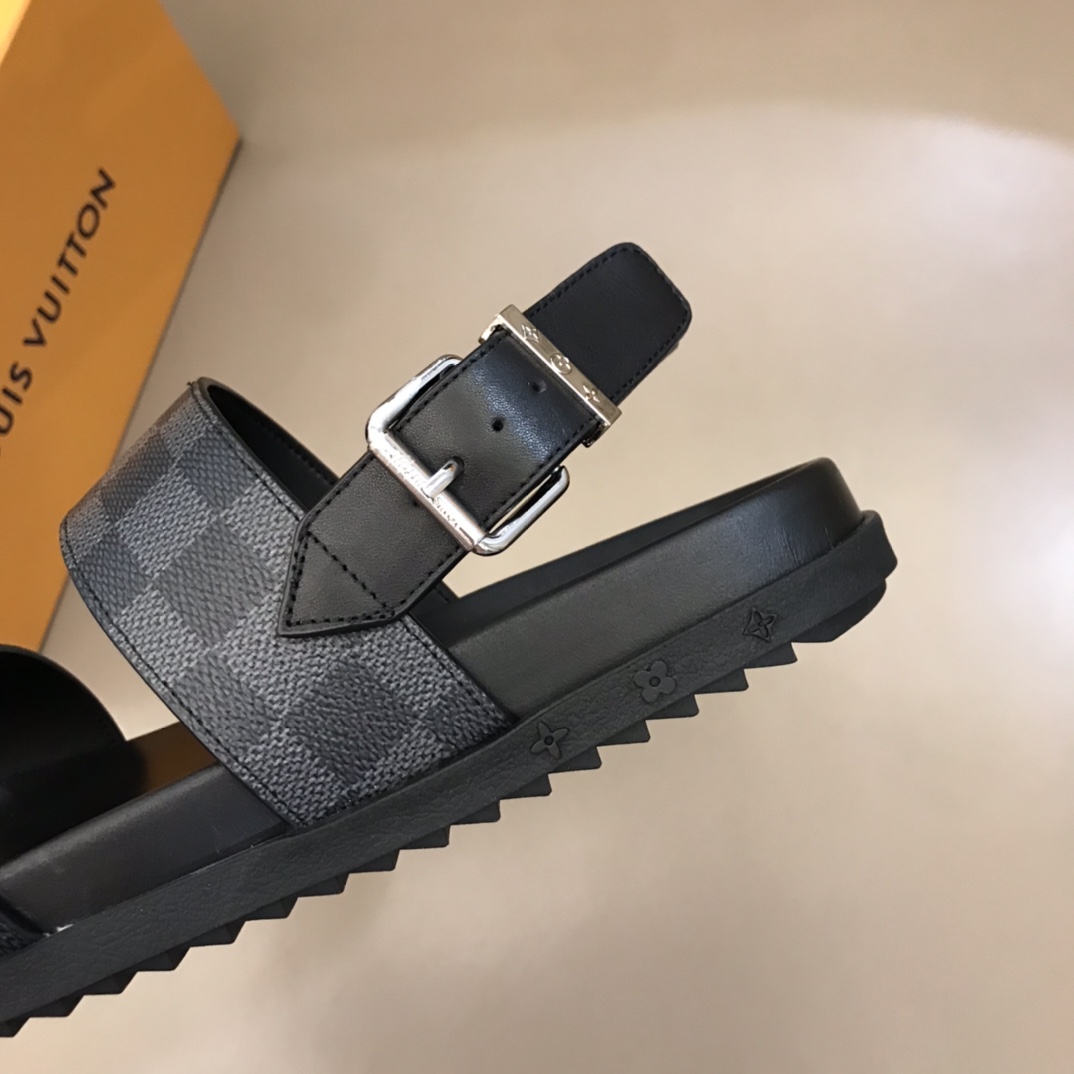 lv Sandal MIRABEAU in Black