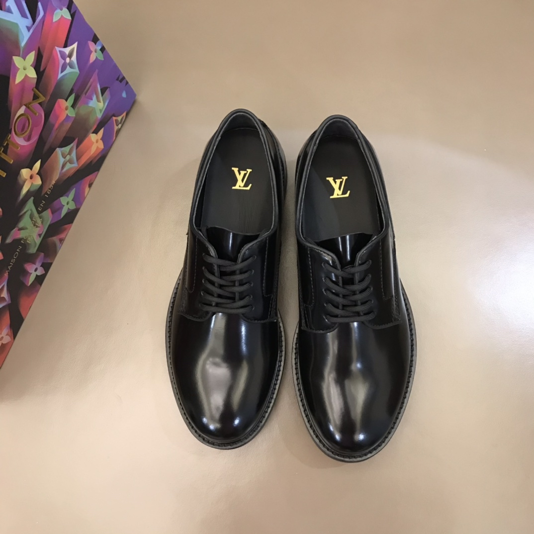 lv Dress Shoes VOLTAIRE in Black