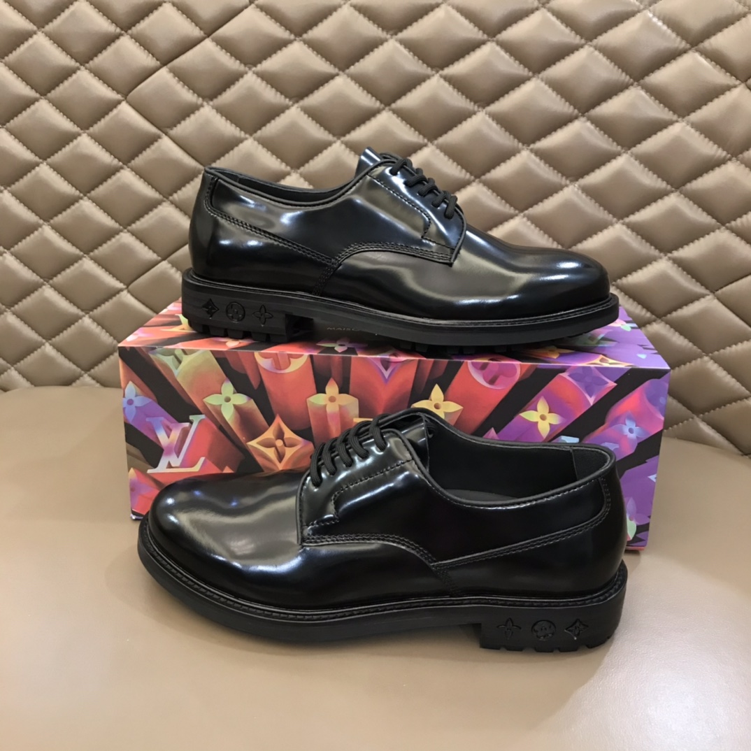 lv Dress Shoes VOLTAIRE in Black