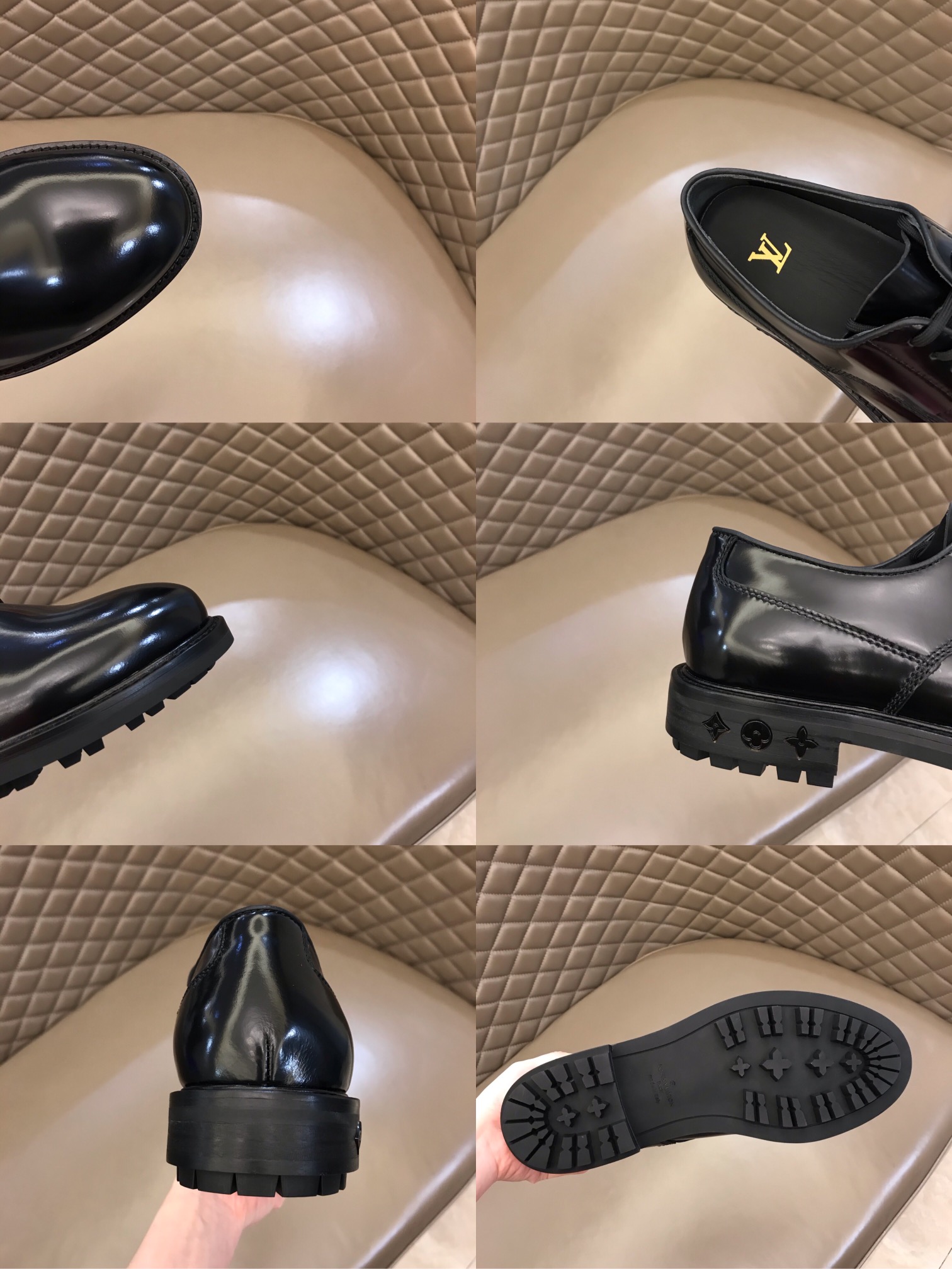 lv Dress Shoes VOLTAIRE in Black