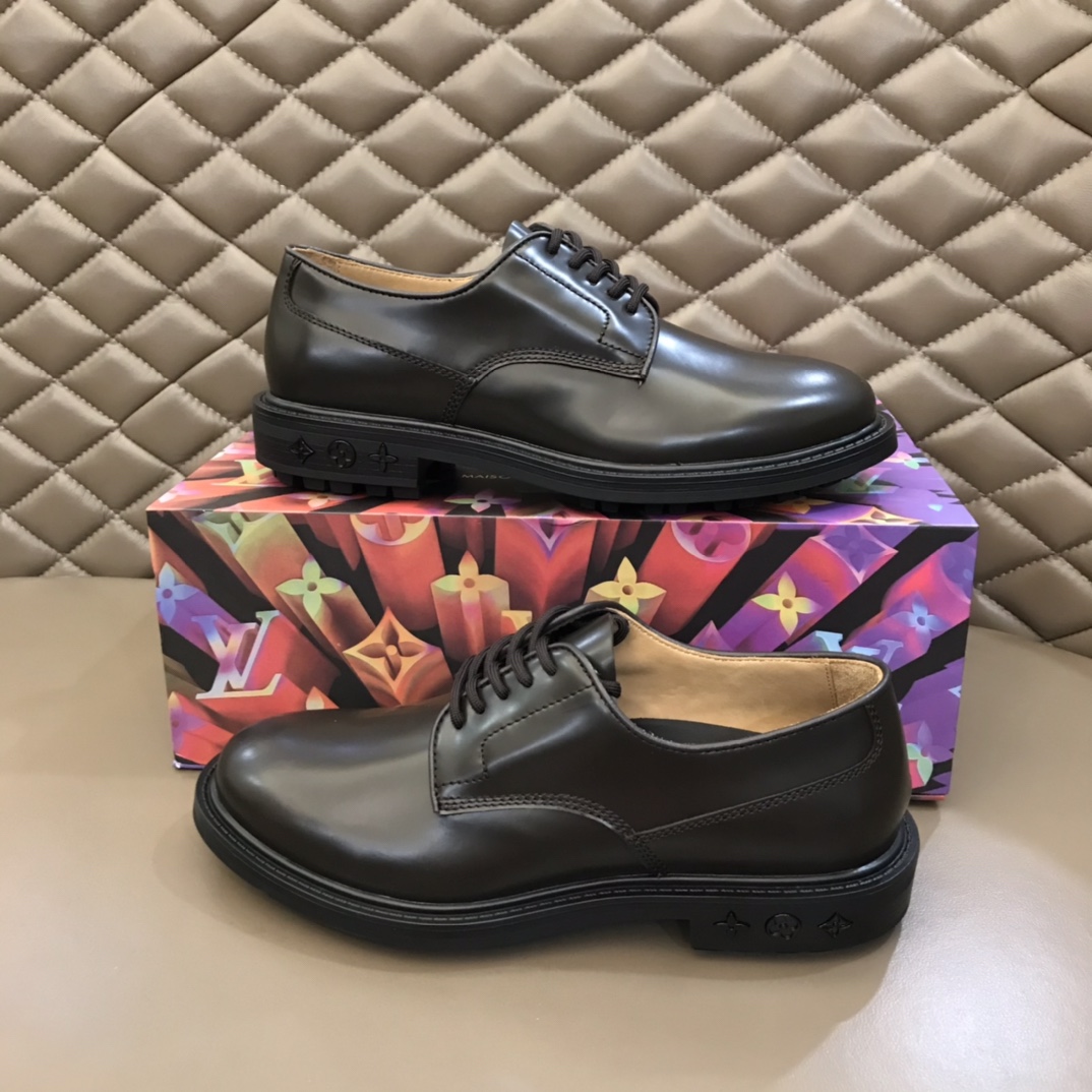 lv Dress Shoes VOLTAIRE in Black