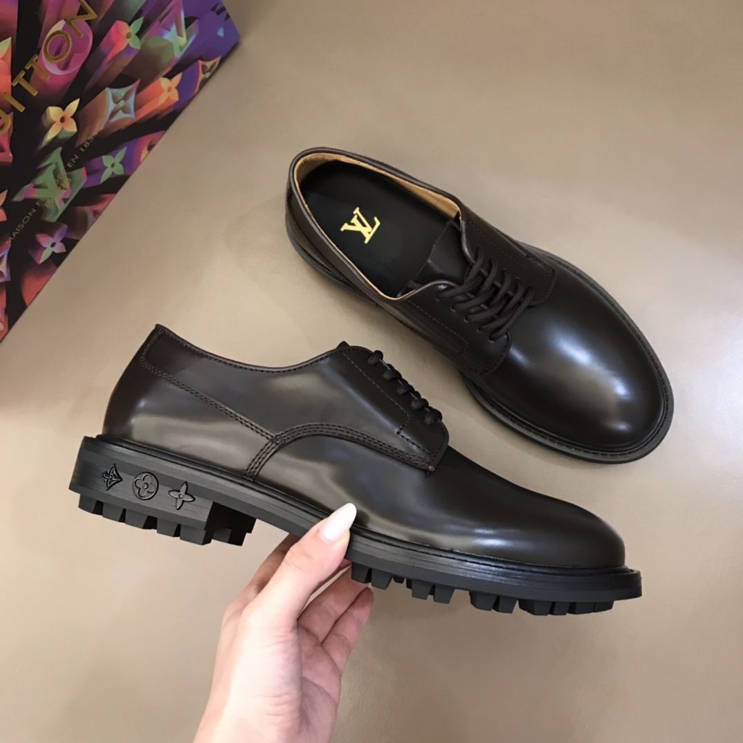 lv Dress Shoes VOLTAIRE in Black