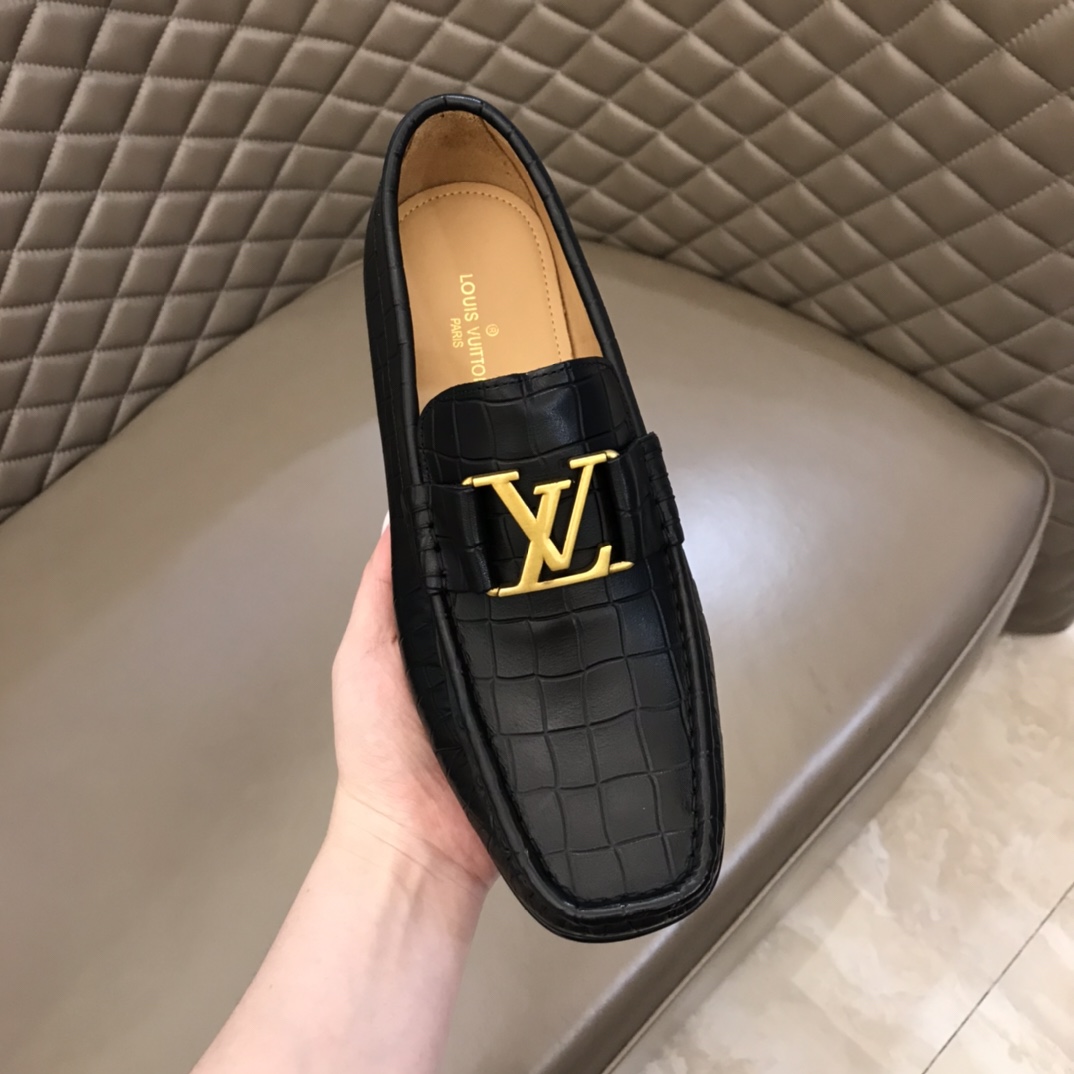 lv Dress Shoes MONTAIGNE in Black