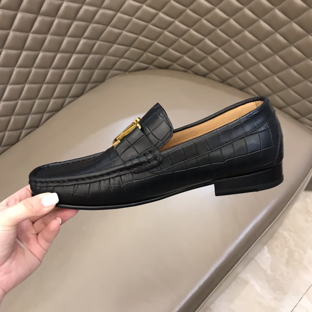 lv Dress Shoes MONTAIGNE in Black