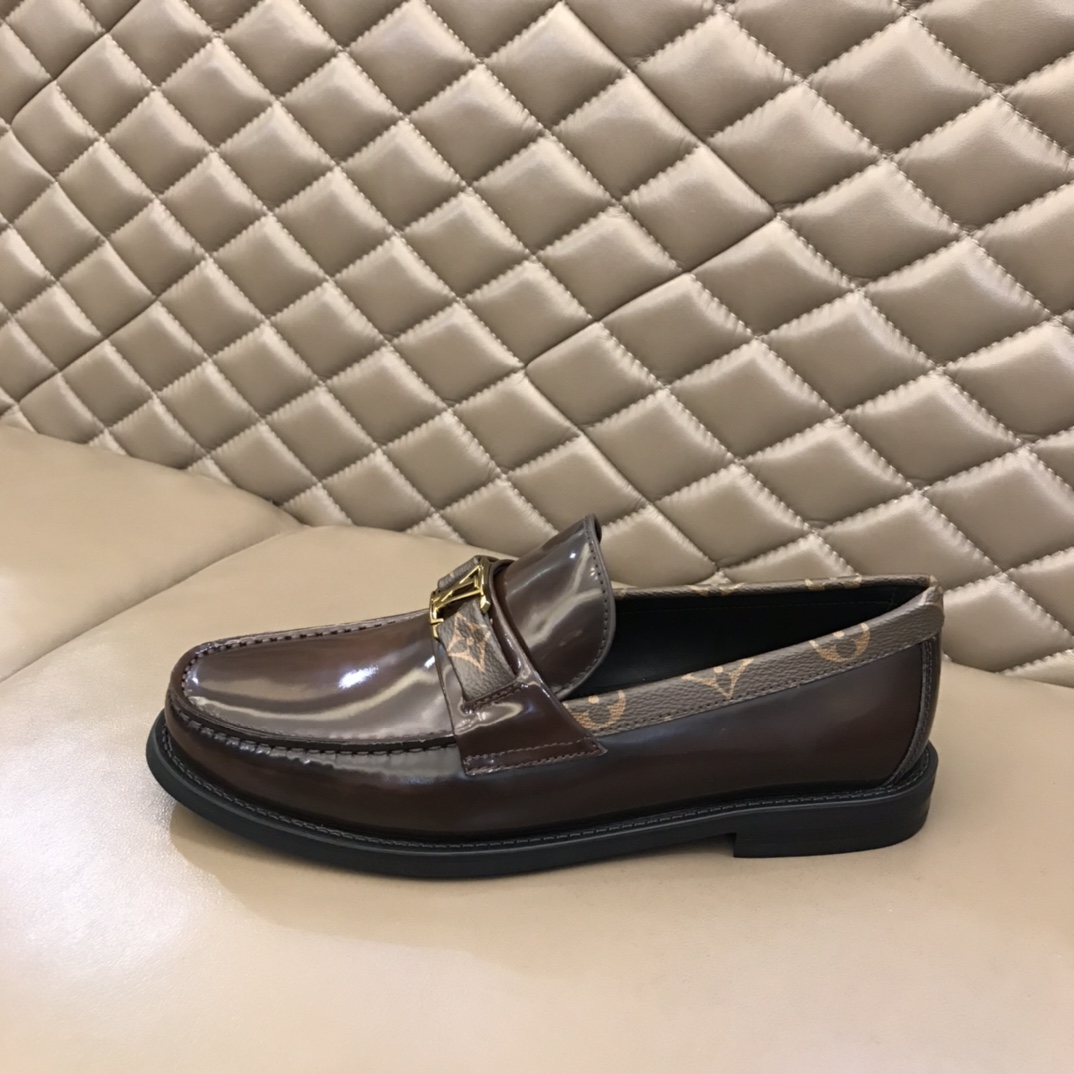 lv Dress Shoes MAJOR in Brown