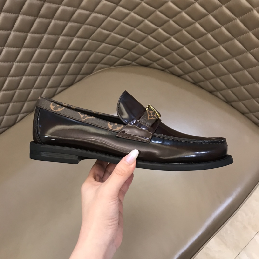 lv Dress Shoes MAJOR in Brown