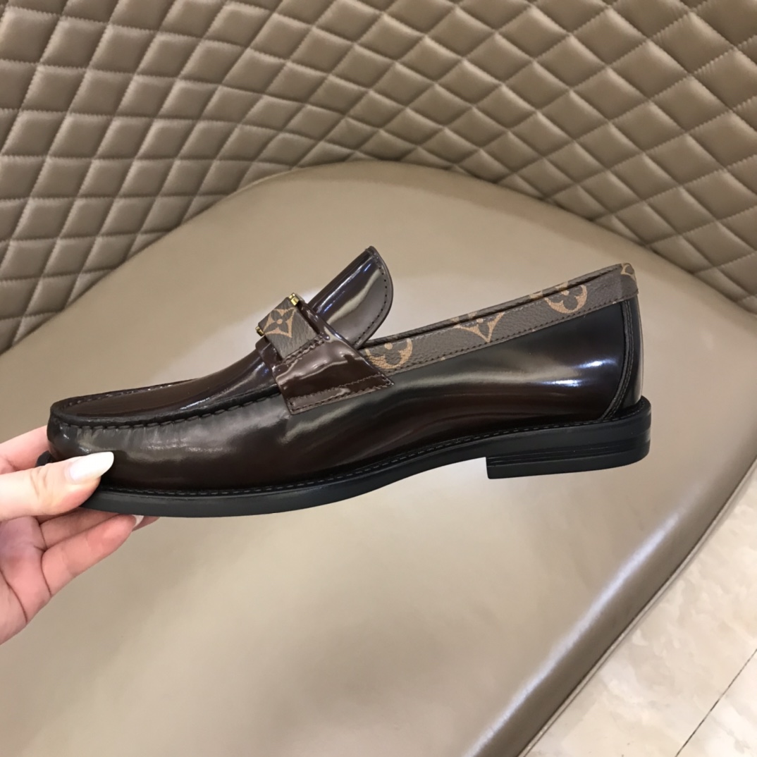 lv Dress Shoes MAJOR in Brown