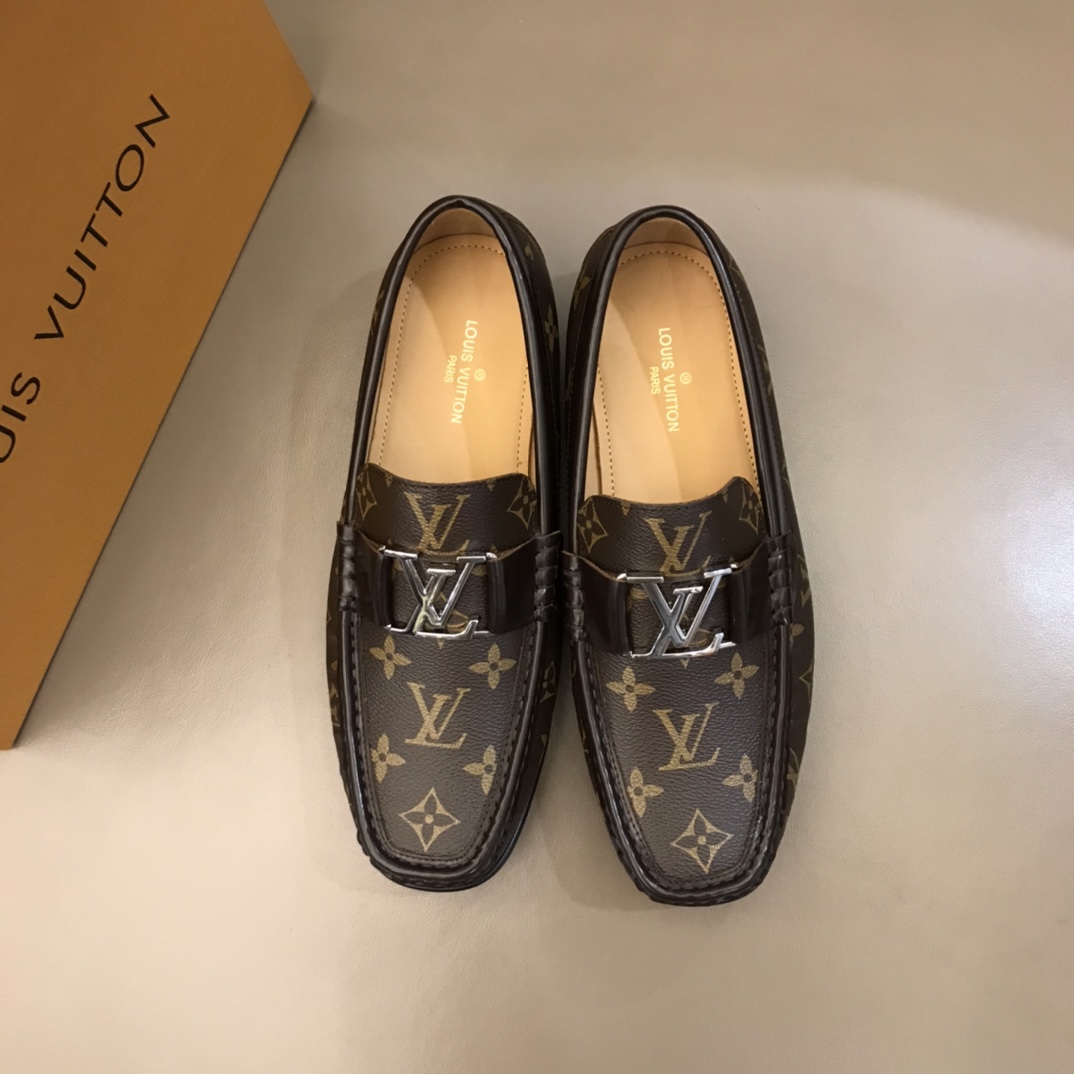 lv Dress Shoes MAJOR in Brown