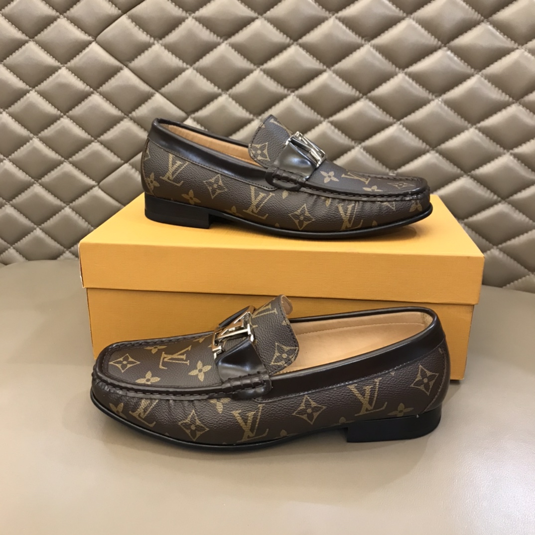 lv Dress Shoes MAJOR in Brown