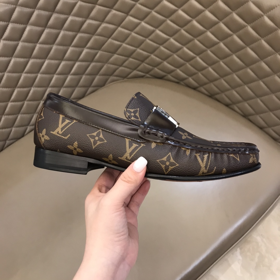 lv Dress Shoes MAJOR in Brown