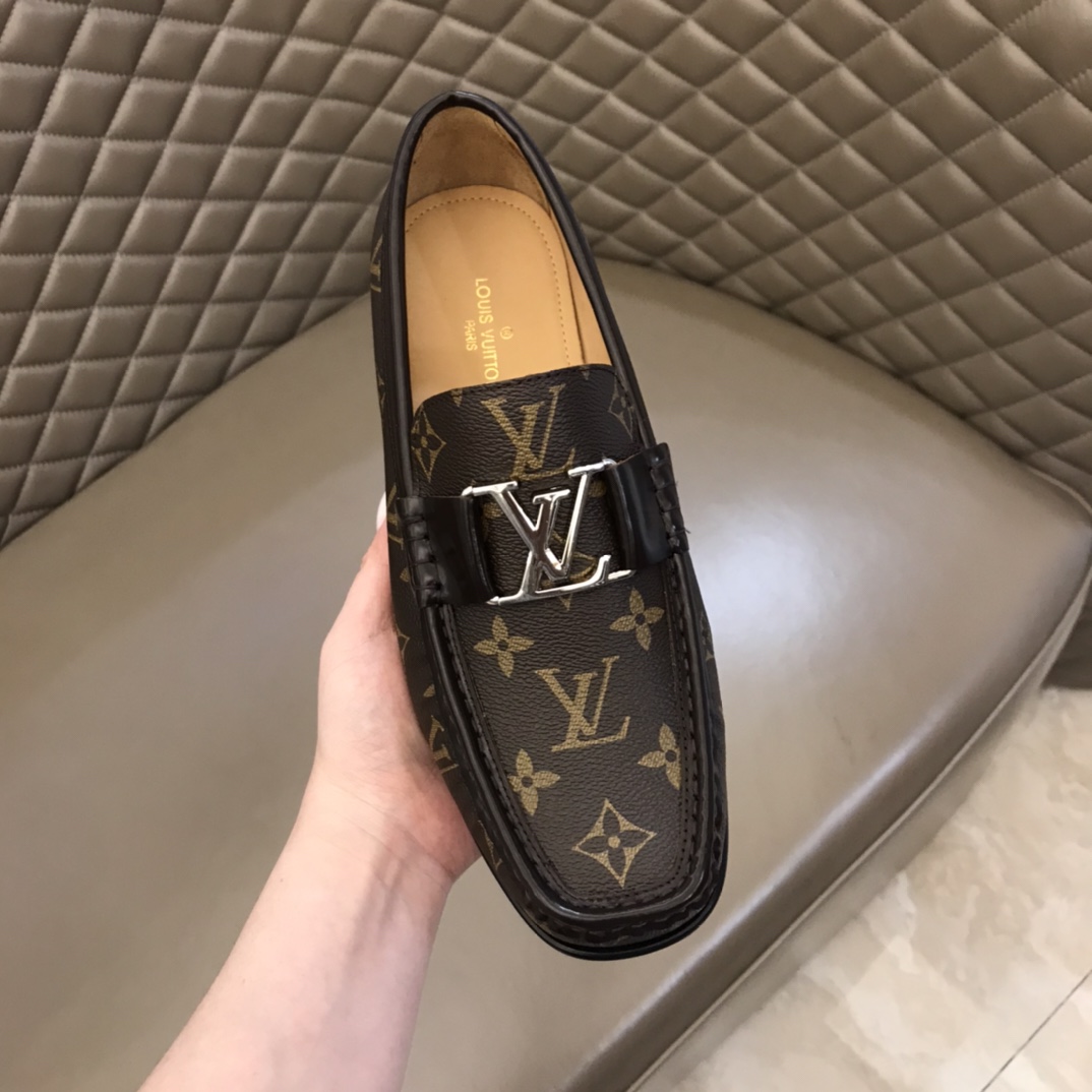 lv Dress Shoes MAJOR in Brown