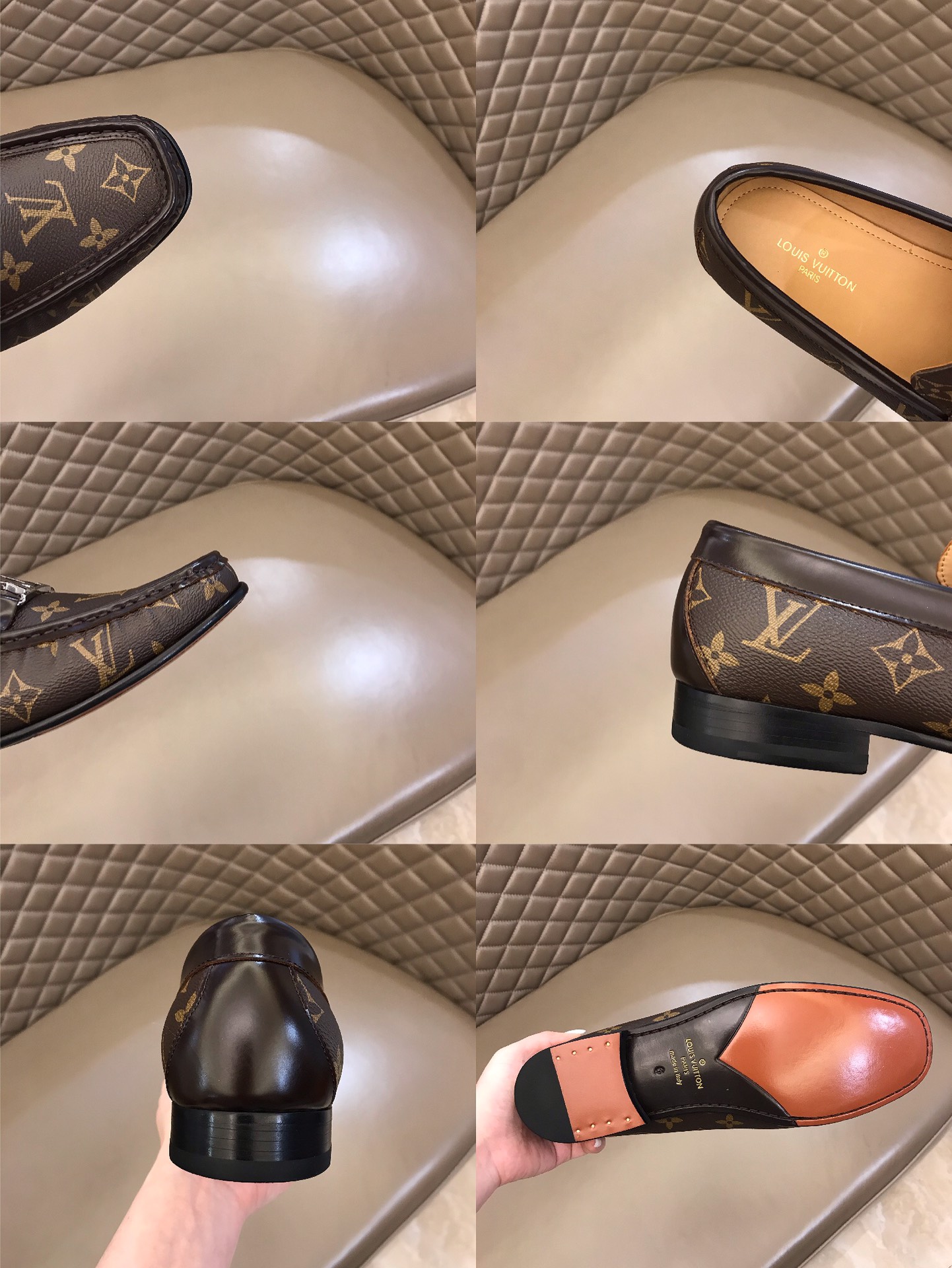 lv Dress Shoes MAJOR in Brown