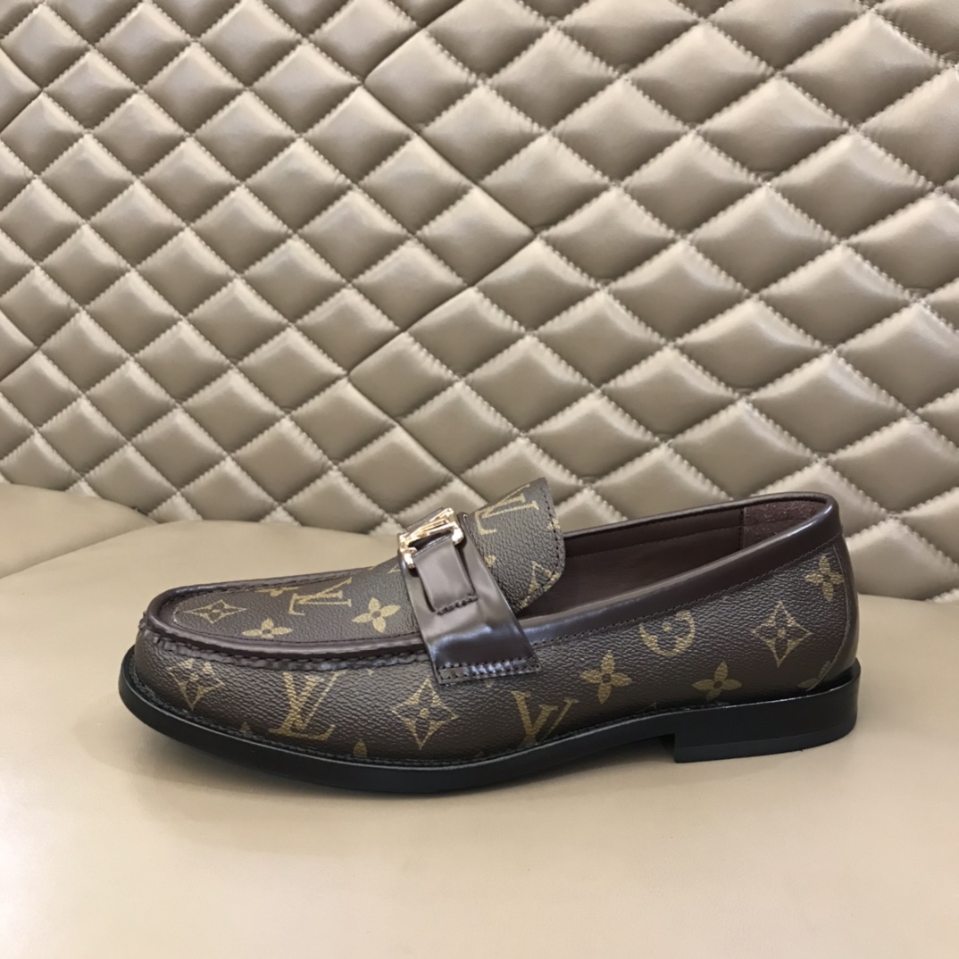 lv Dress Shoes MAJOR in Brown