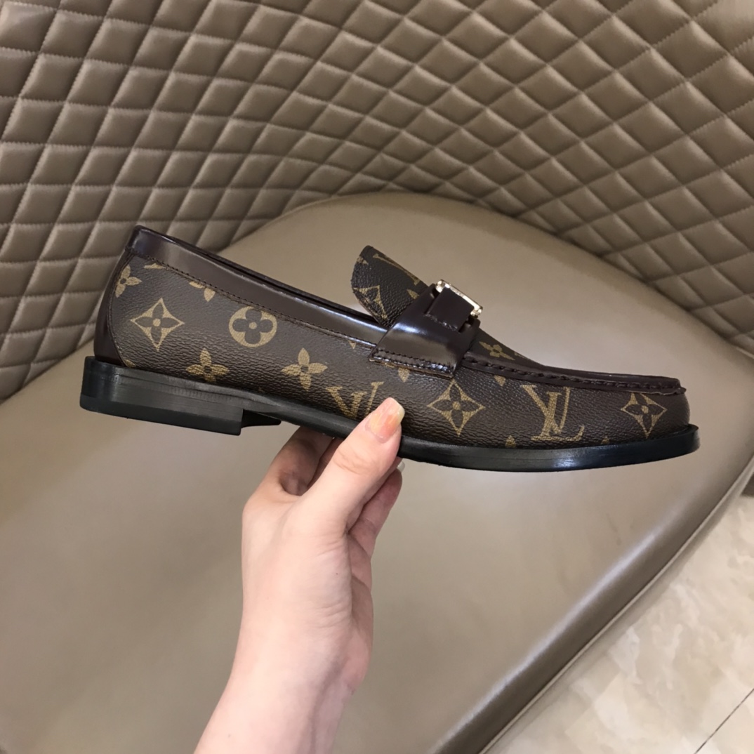 lv Dress Shoes MAJOR in Brown