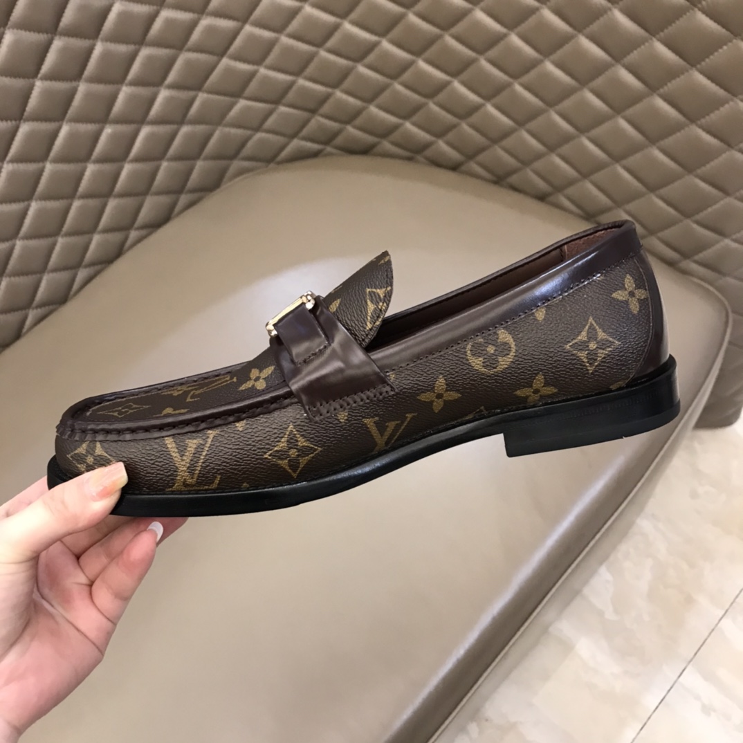 lv Dress Shoes MAJOR in Brown