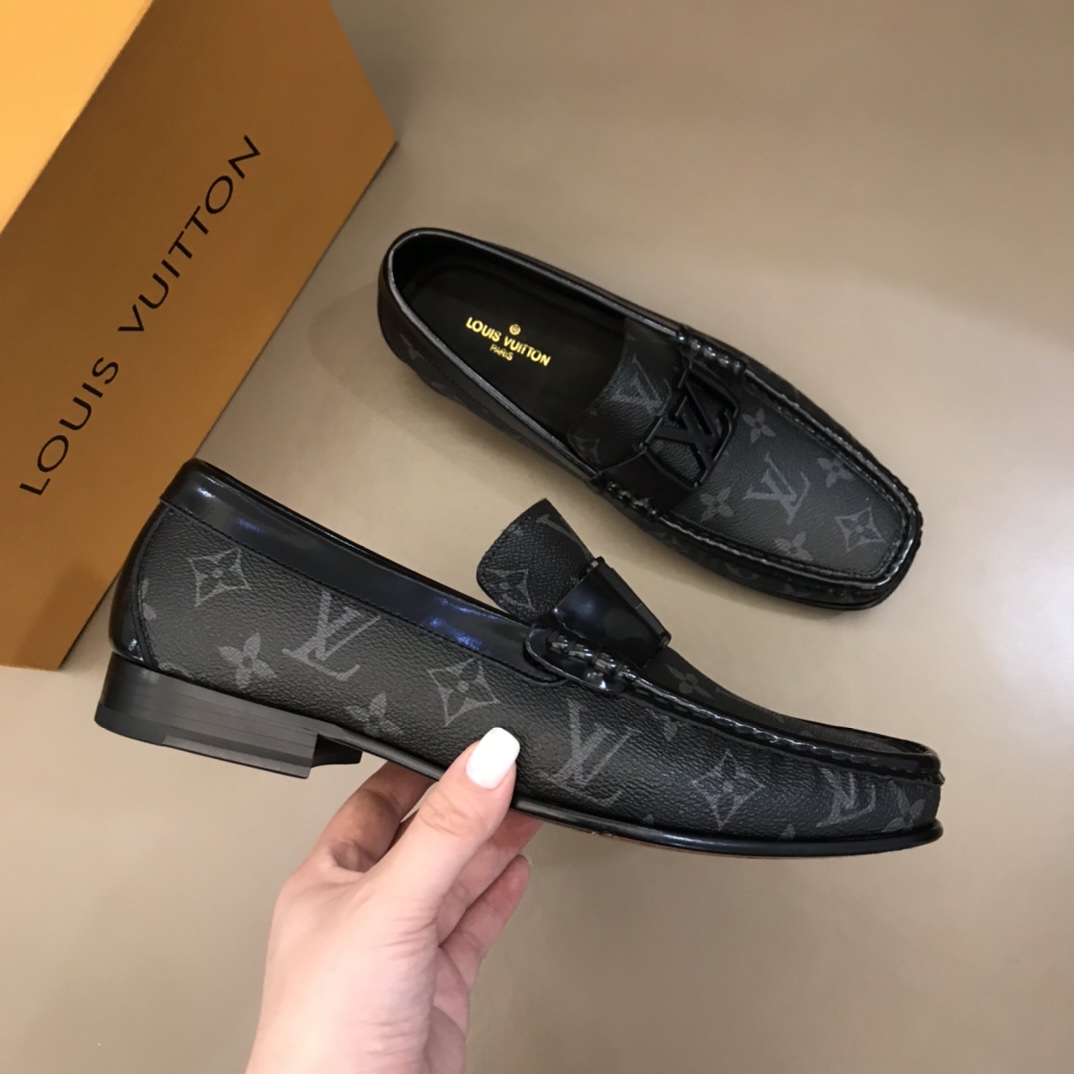 lv Dress Shoes MAJOR in Black