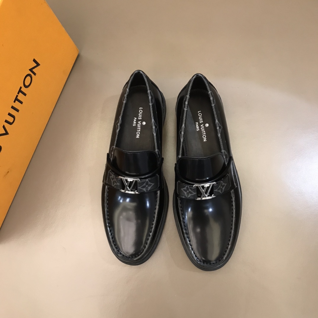 lv Dress Shoes MAJOR in Black