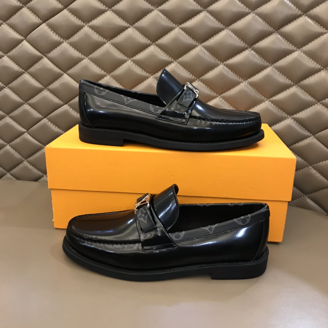 lv Dress Shoes MAJOR in Black