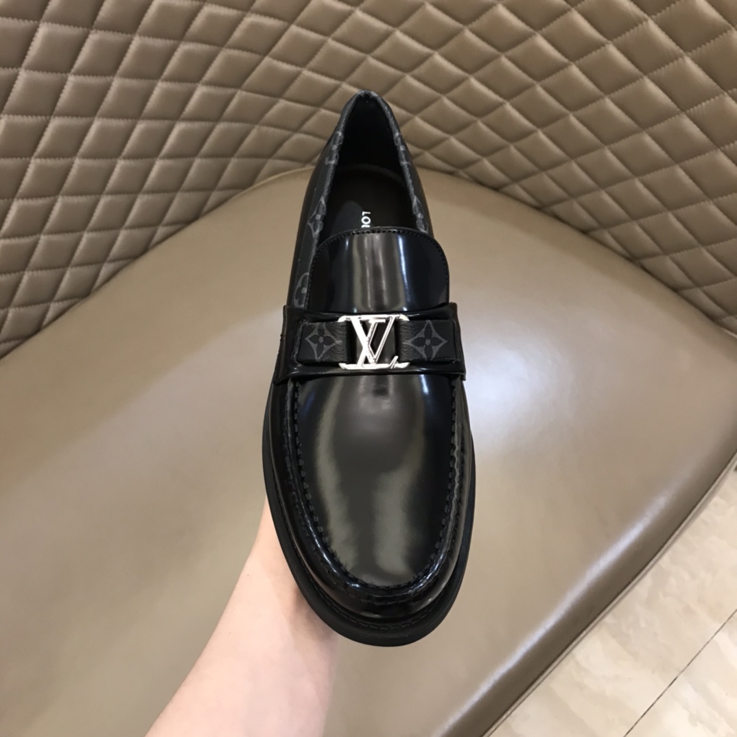 lv Dress Shoes MAJOR in Black