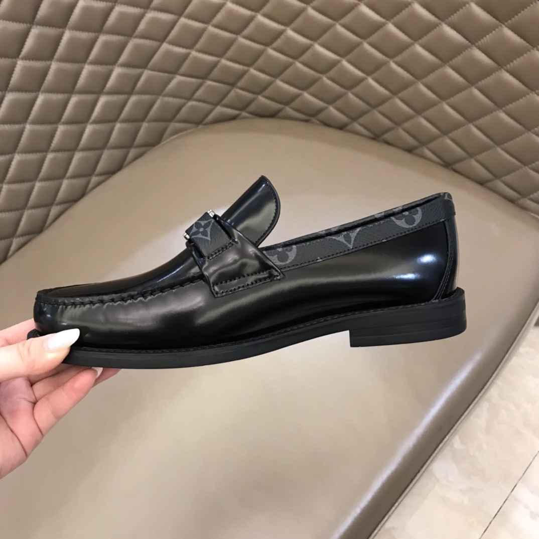 lv Dress Shoes MAJOR in Black