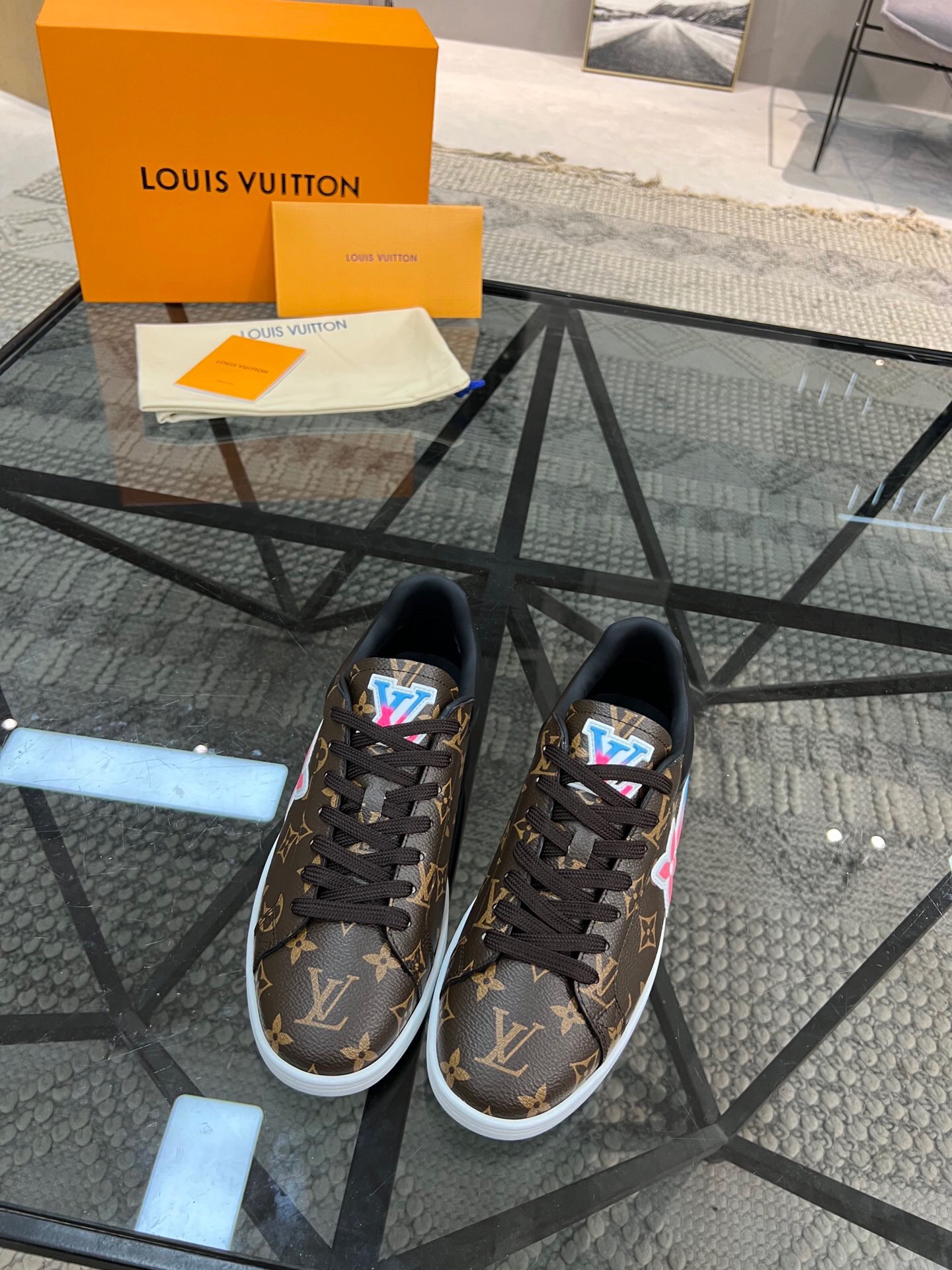 lv Casual shoes in Brown