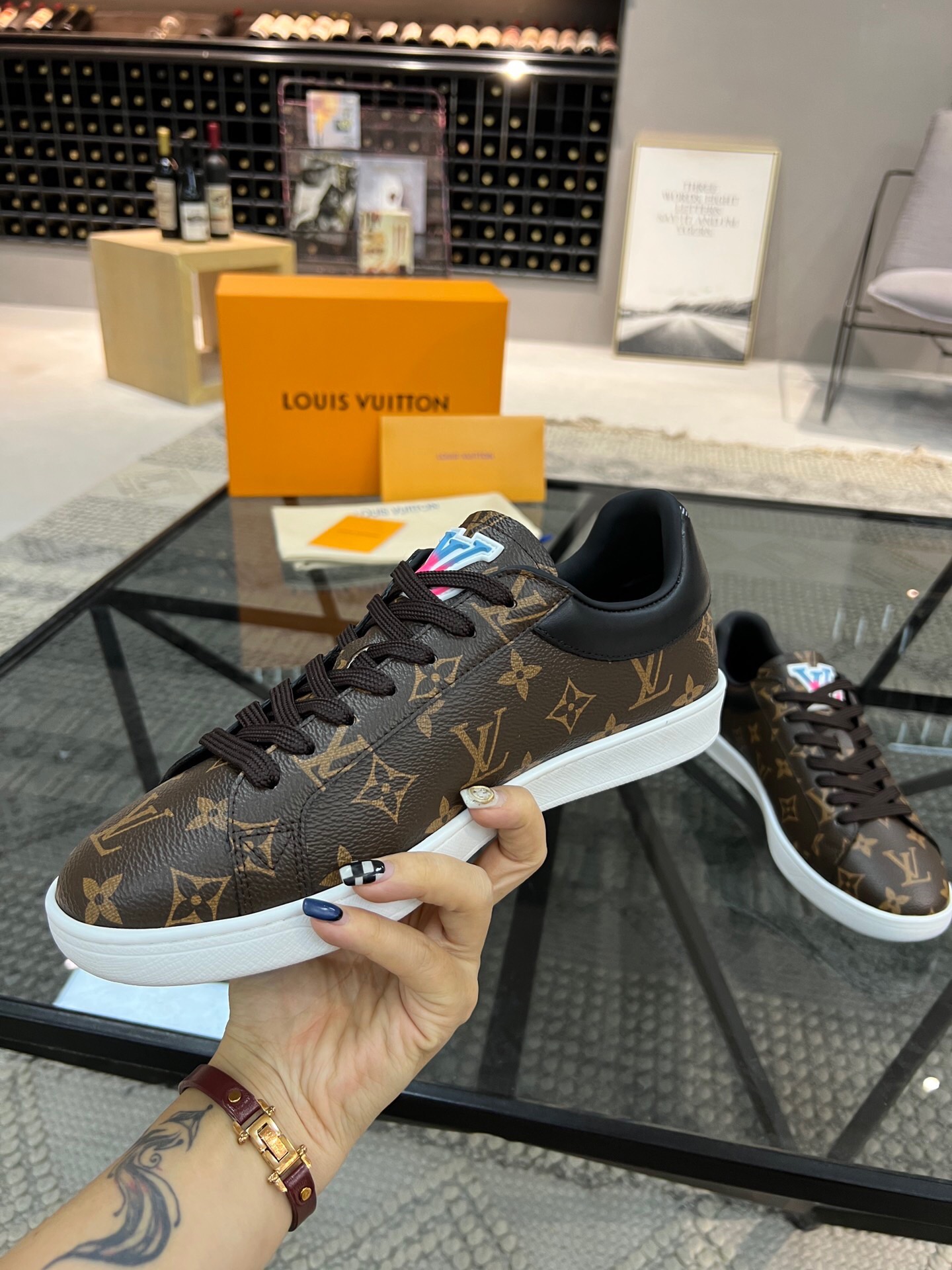 lv Casual shoes in Brown