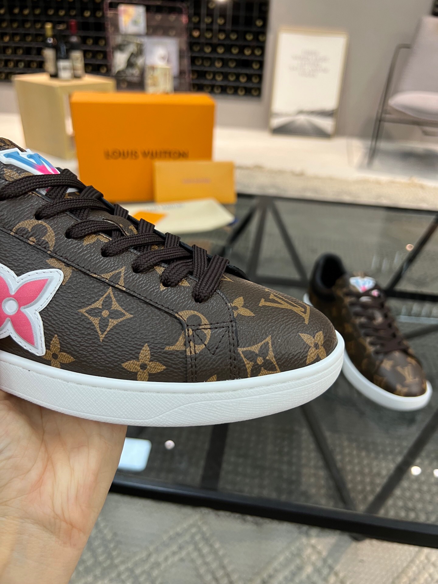 lv Casual shoes in Brown