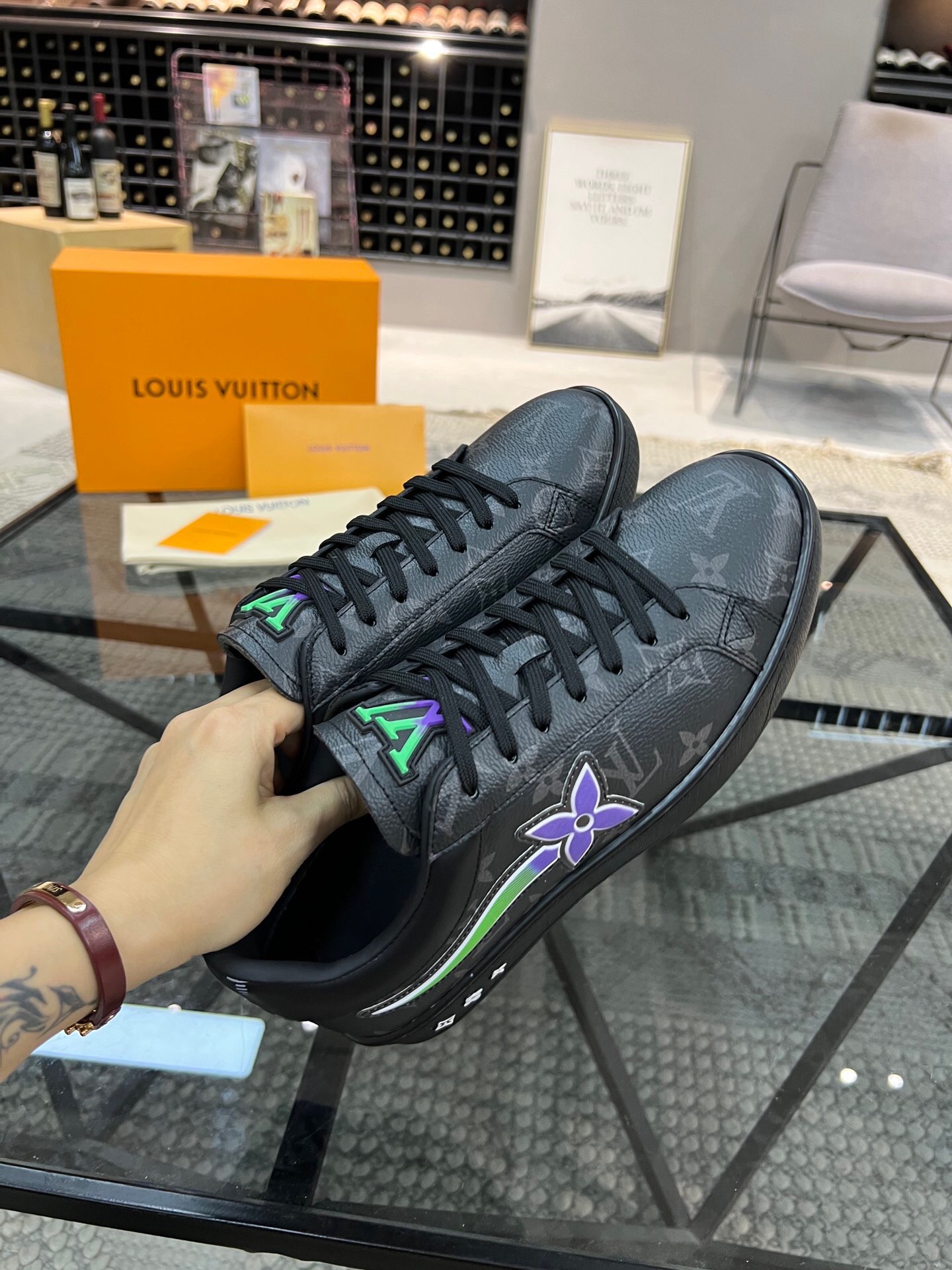 lv Casual shoes in Black