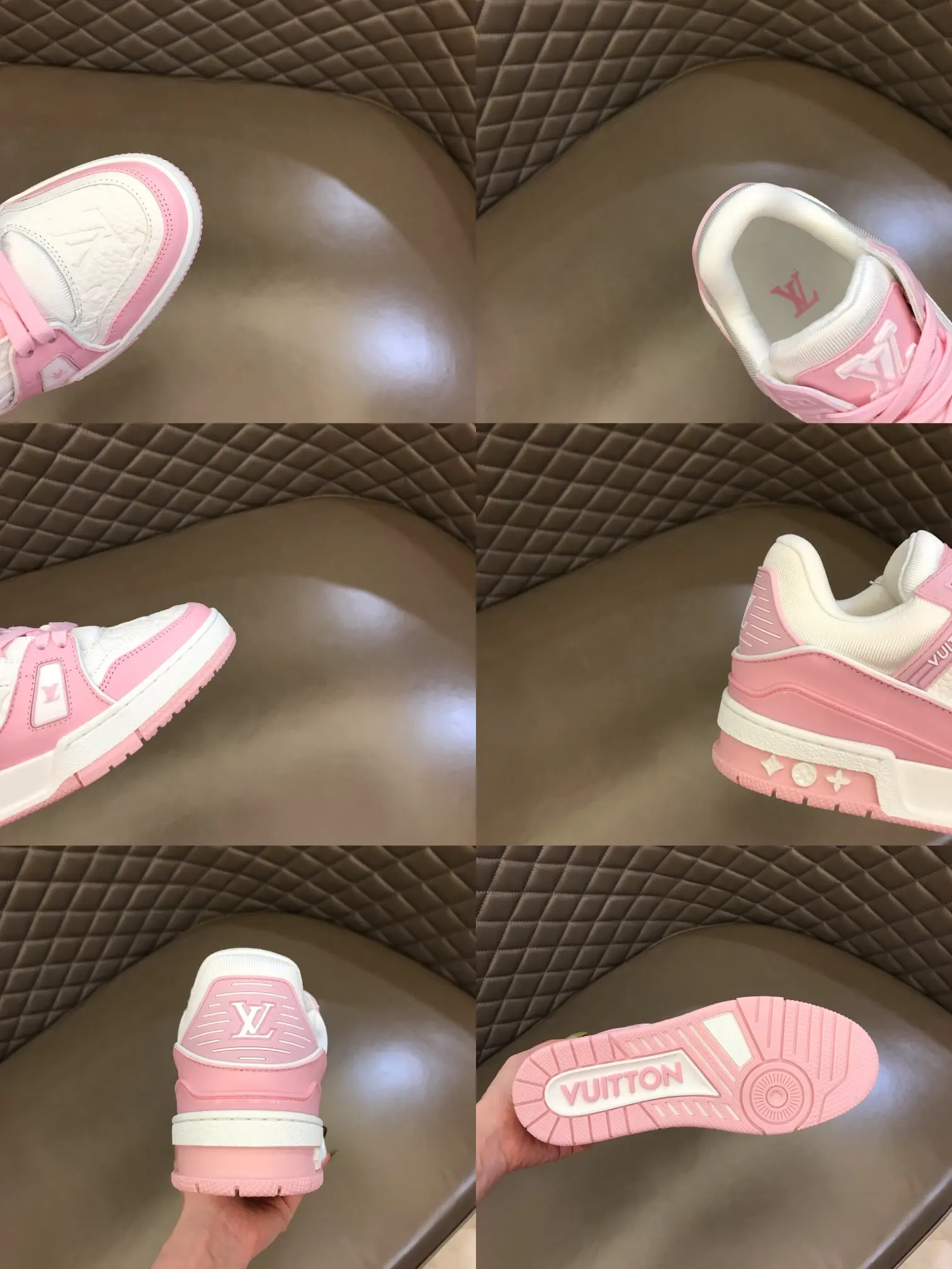 lv 2022 top quality Trainer couple sneakers 